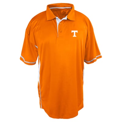 Tennessee Volunteers Profile Big & Tall Color Block Panel Polo Men's - Tennessee Orange