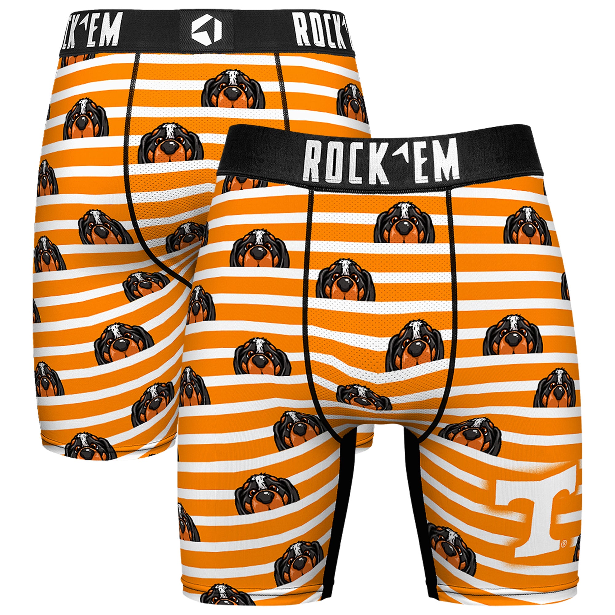 Men's Rock Em Socks Tennessee Orange Tennessee Volunteers Mascot ...