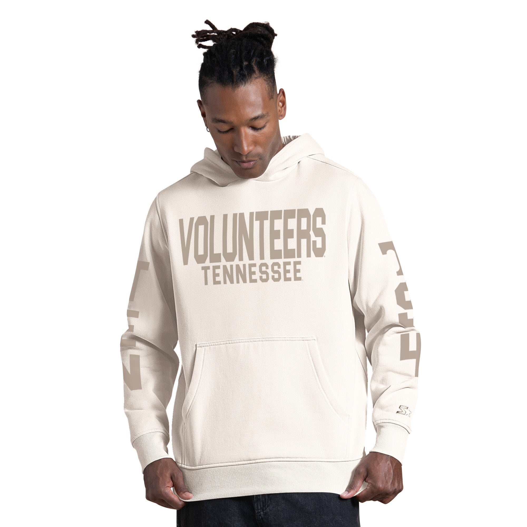 Sweat à capuche pour homme Starter Cream Tennessee Volunteers Locker Room