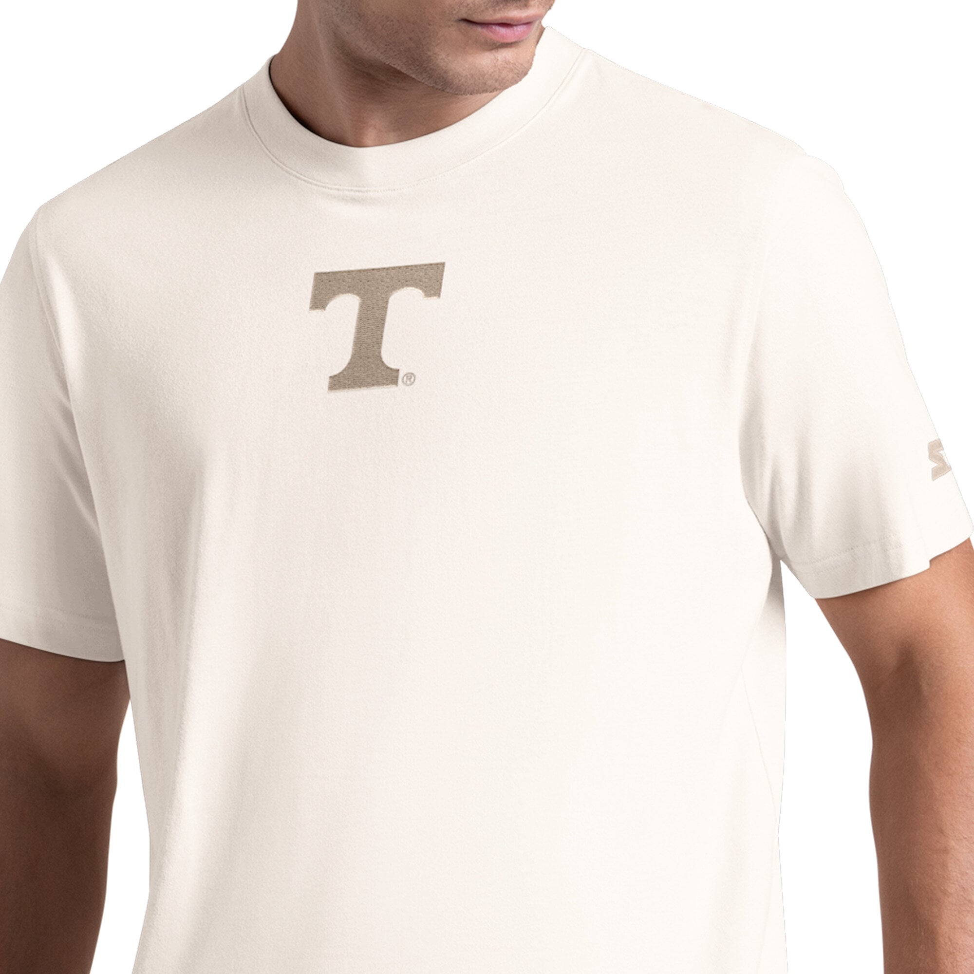 Men's Starter White Tennessee Volunteers Warm Up T-Shirt