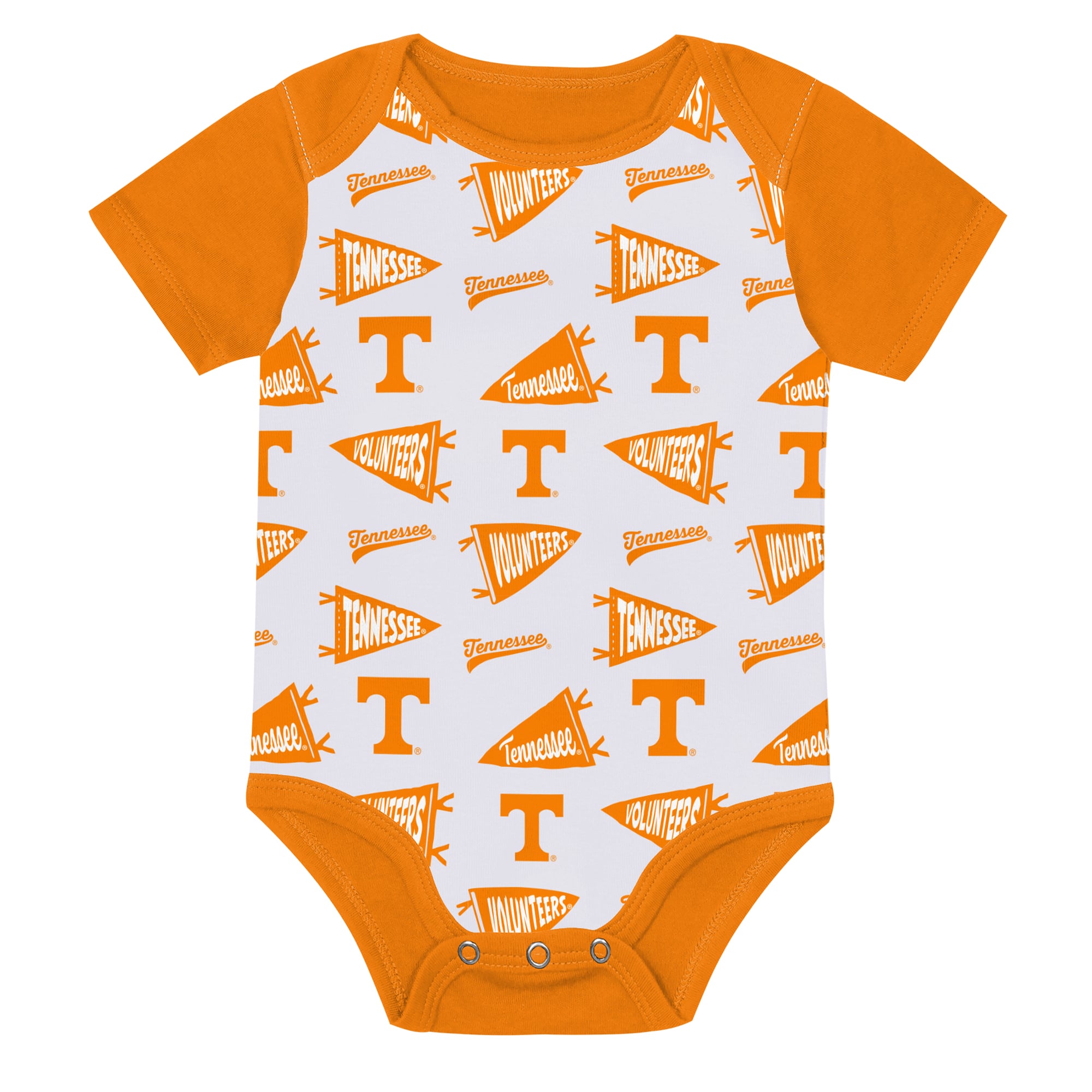 Newborn Outerstuff Orange Tennessee Volunteers Star Player Three-Piece Bodysuit Set