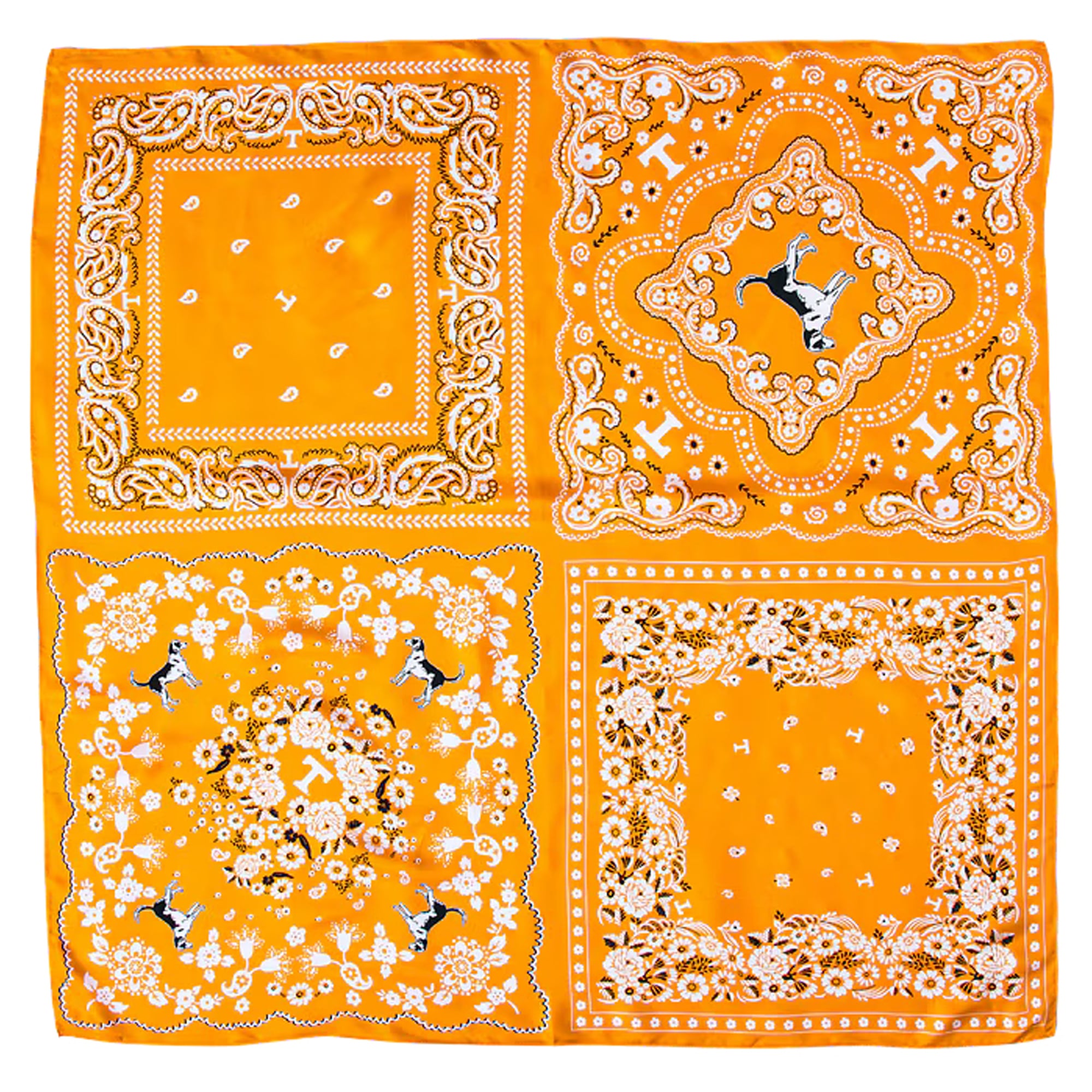 Smith & Quinn Tennessee Volunteers Square Silk Scarf