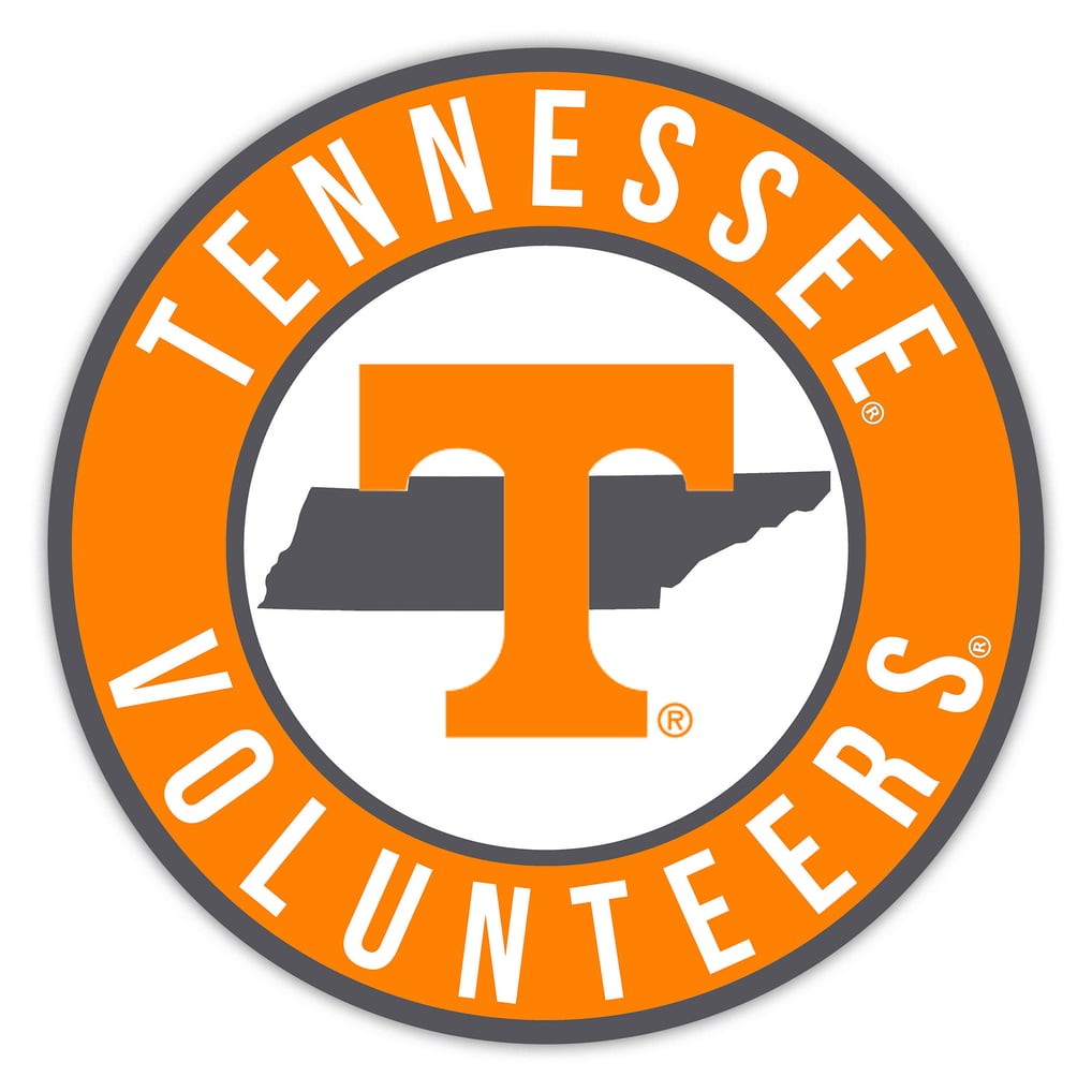 Tennessee Volunteers 15" State Circle Sign