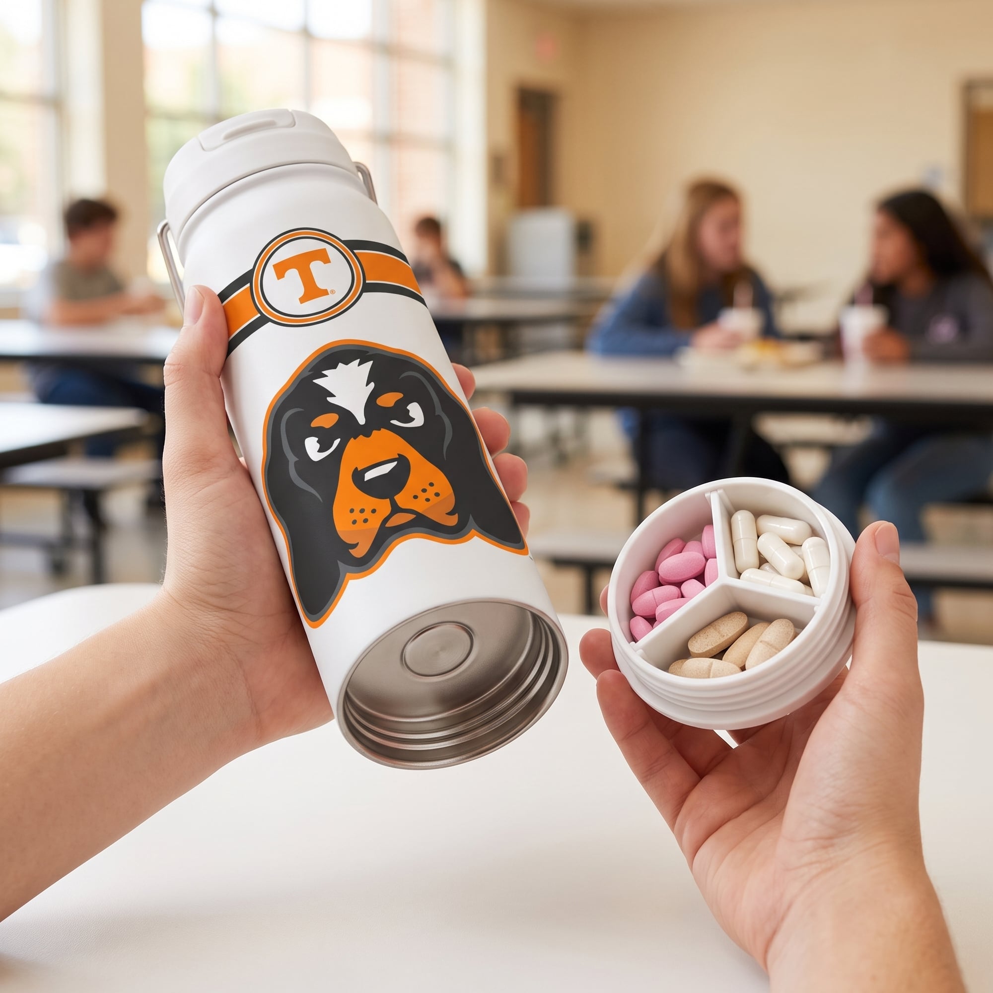 Tennessee Volunteers 24oz. Triple Option Bottle