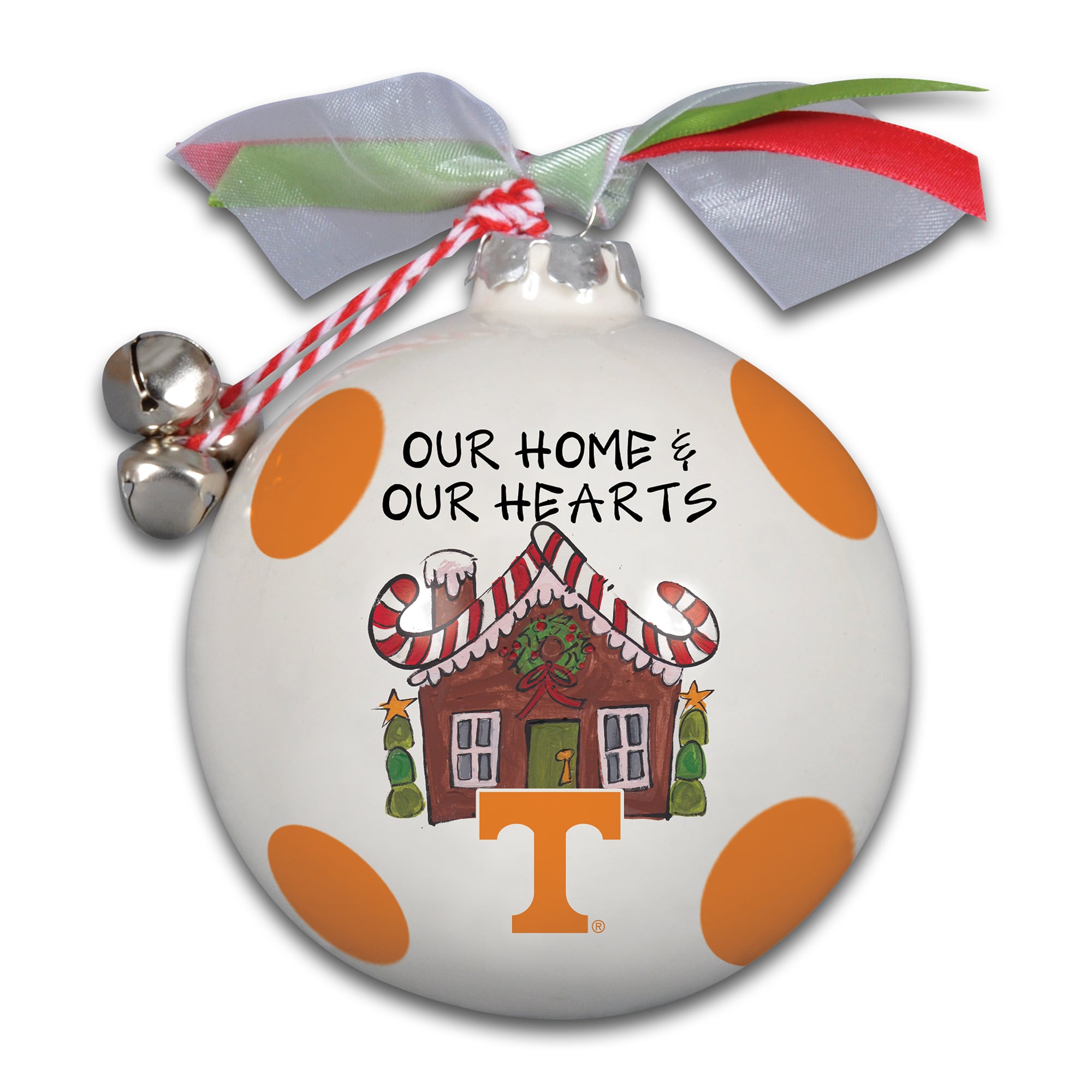 Ornement Maison et Cœurs des Volontaires du Tennessee