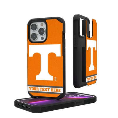Tennessee Volunteers iPhone Stripe Personalized Rugged Case