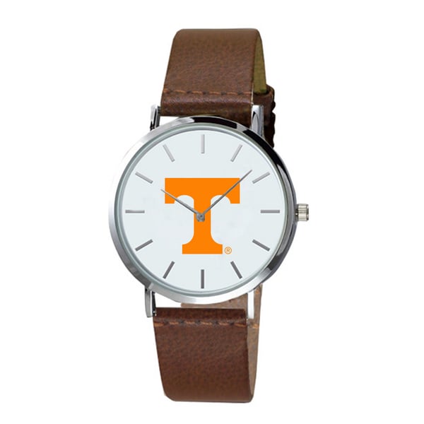 Tennessee Volunteers Plexus Brown Leather Watch display picture 3