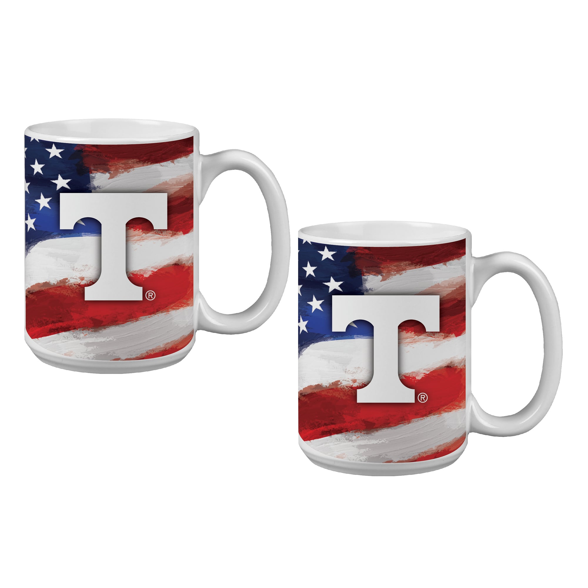 Tennessee Volunteers  Two-Pack 15oz. Americana Mug Set