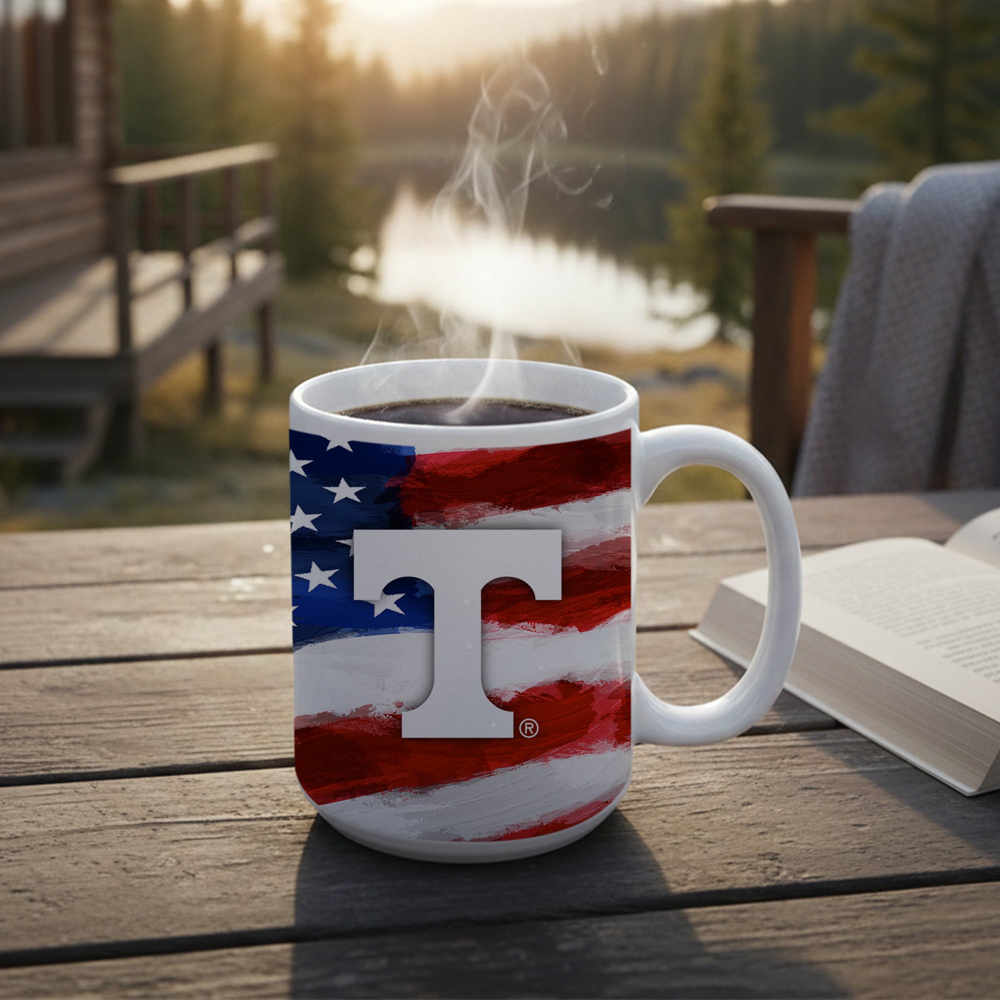 Tennessee Volunteers  Two-Pack 15oz. Americana Mug Set