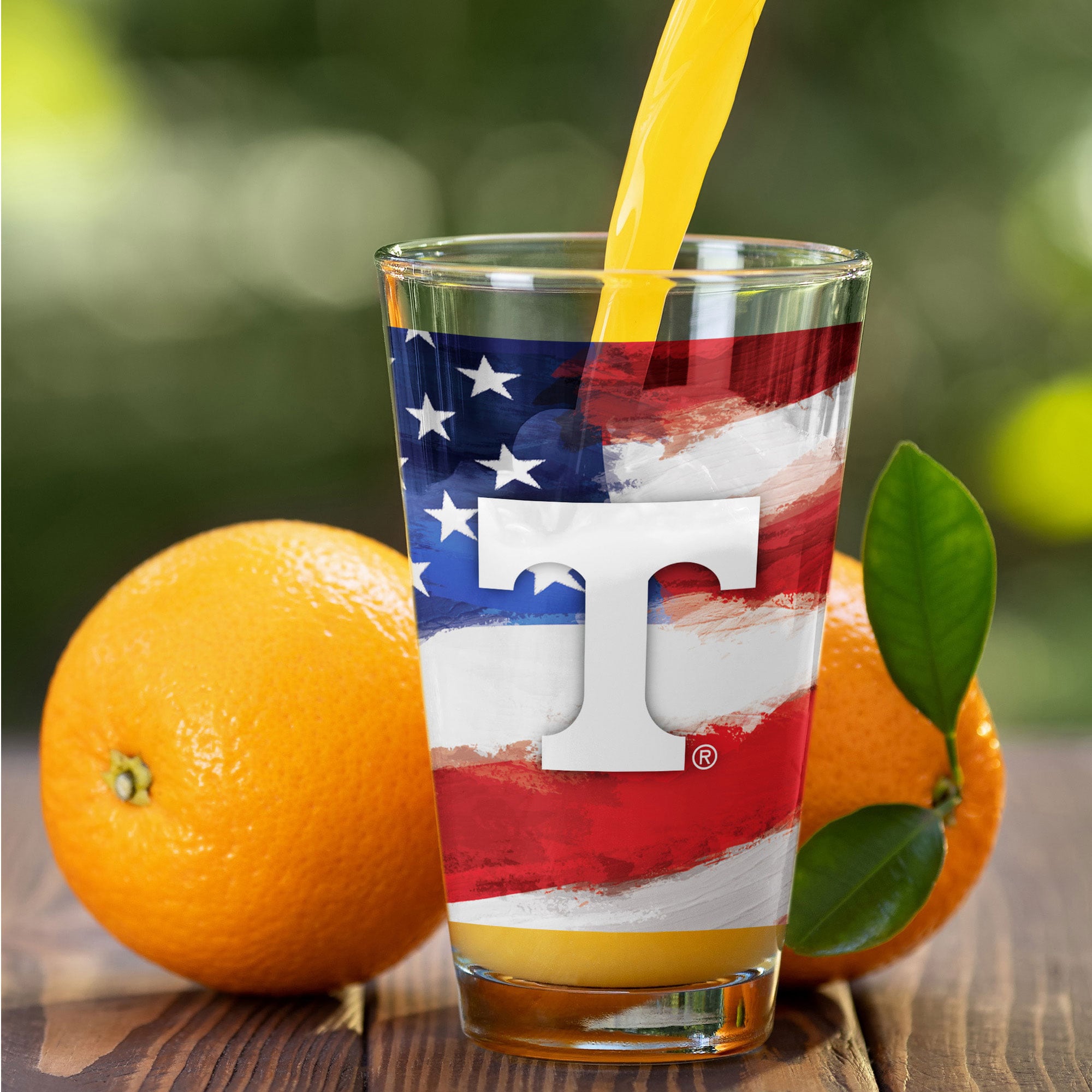 Tennessee Volunteers Two-Pack 16oz. Americana Pint Glass Set
