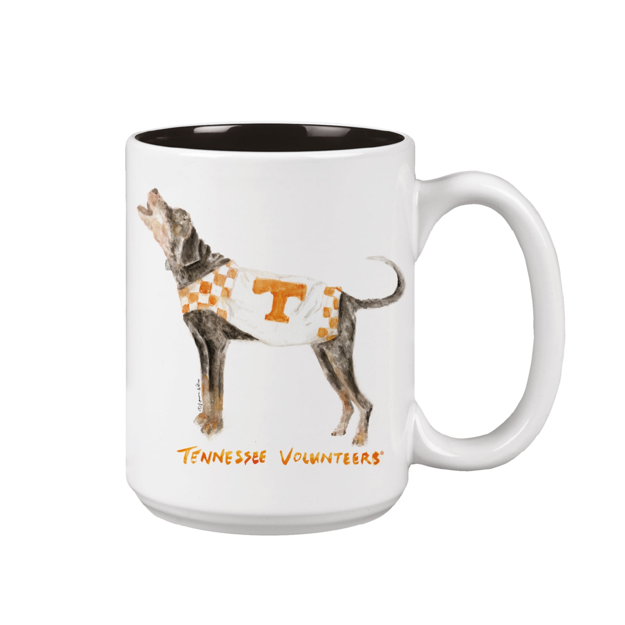 Ensemble de deux tasses de 44 cl (15 oz) à l'effigie de la mascotte Laura Wilcox, des Tennessee Volunteers