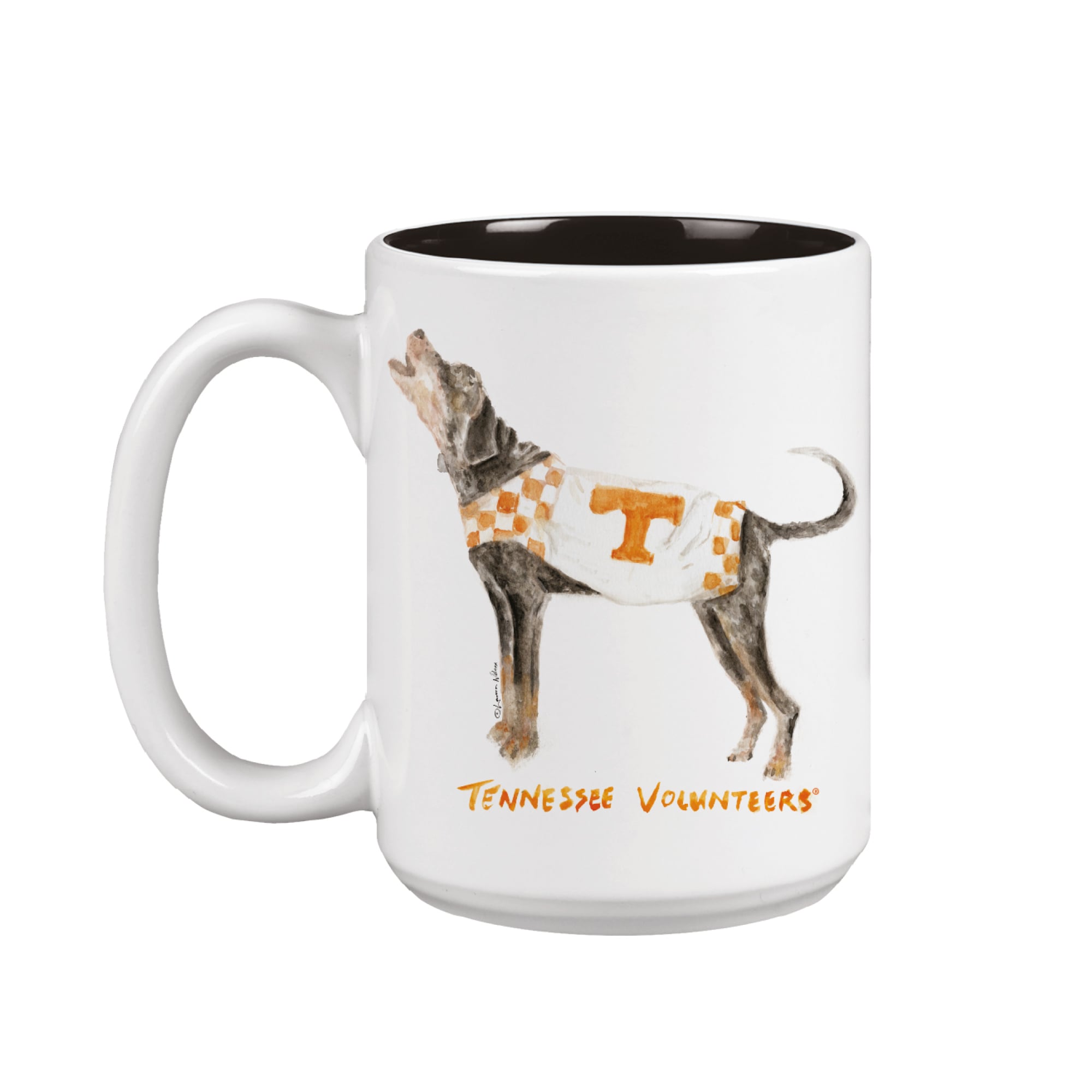 Ensemble de deux tasses de 44 cl (15 oz) à l'effigie de la mascotte Laura Wilcox, des Tennessee Volunteers