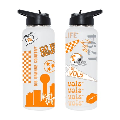 Tennessee Volunteers The Memory Company 34oz. Loco Stainless Steel Quencher Bottle