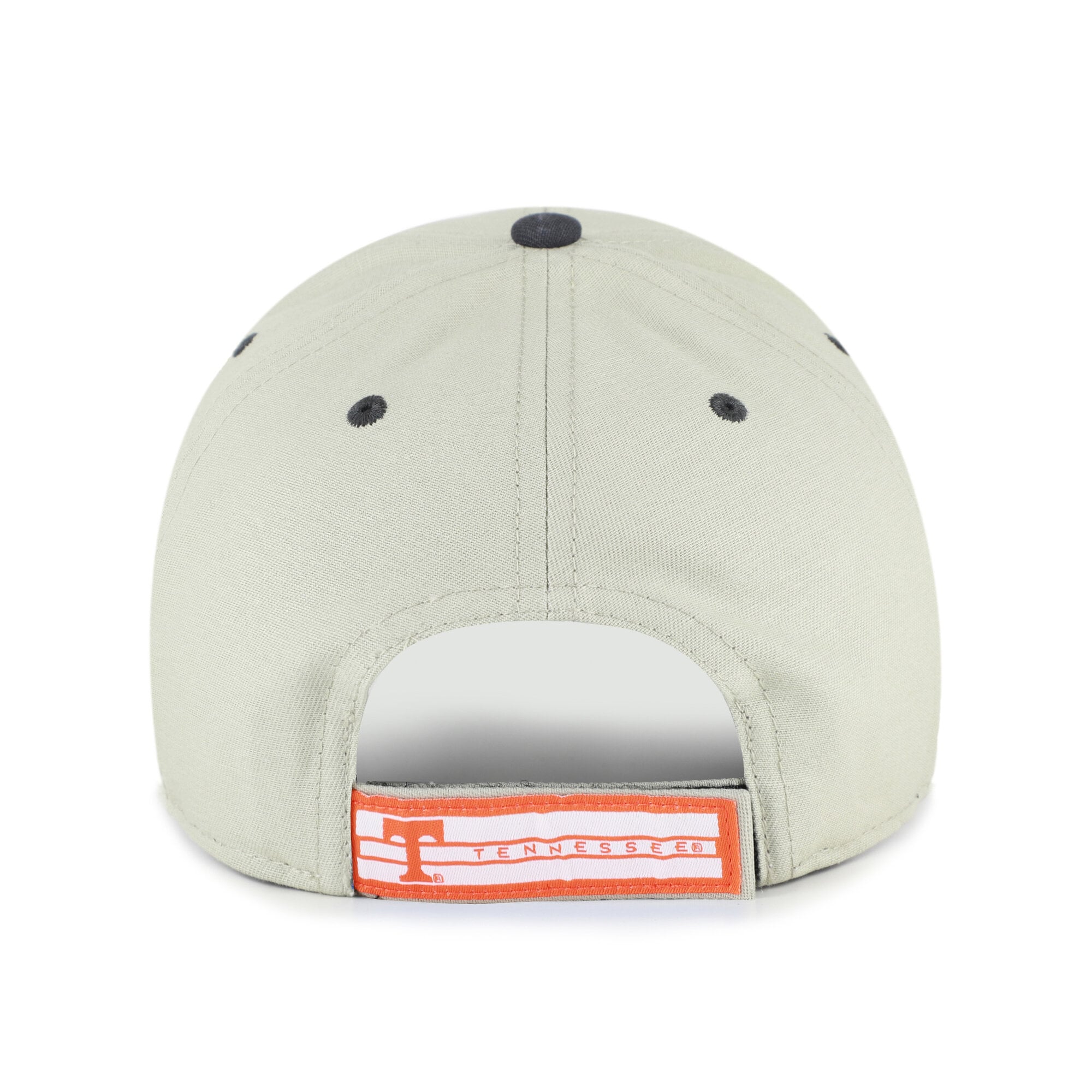 Unisex '47 Gray/Black Tennessee Volunteers Half Block Text MVP Adjustable Hat