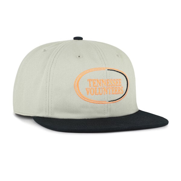 Unisex '47 Gray/Black Tennessee Volunteers Ovalcrest Captain Snapback Hat