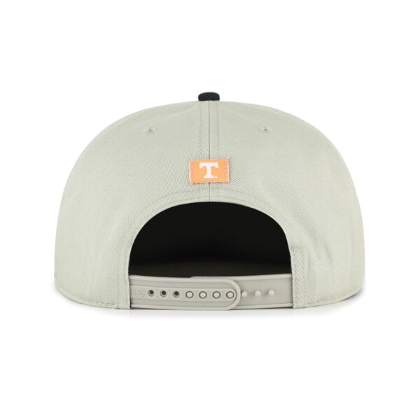 Unisex '47 Gray/Black Tennessee Volunteers Ovalcrest Captain Snapback Hat