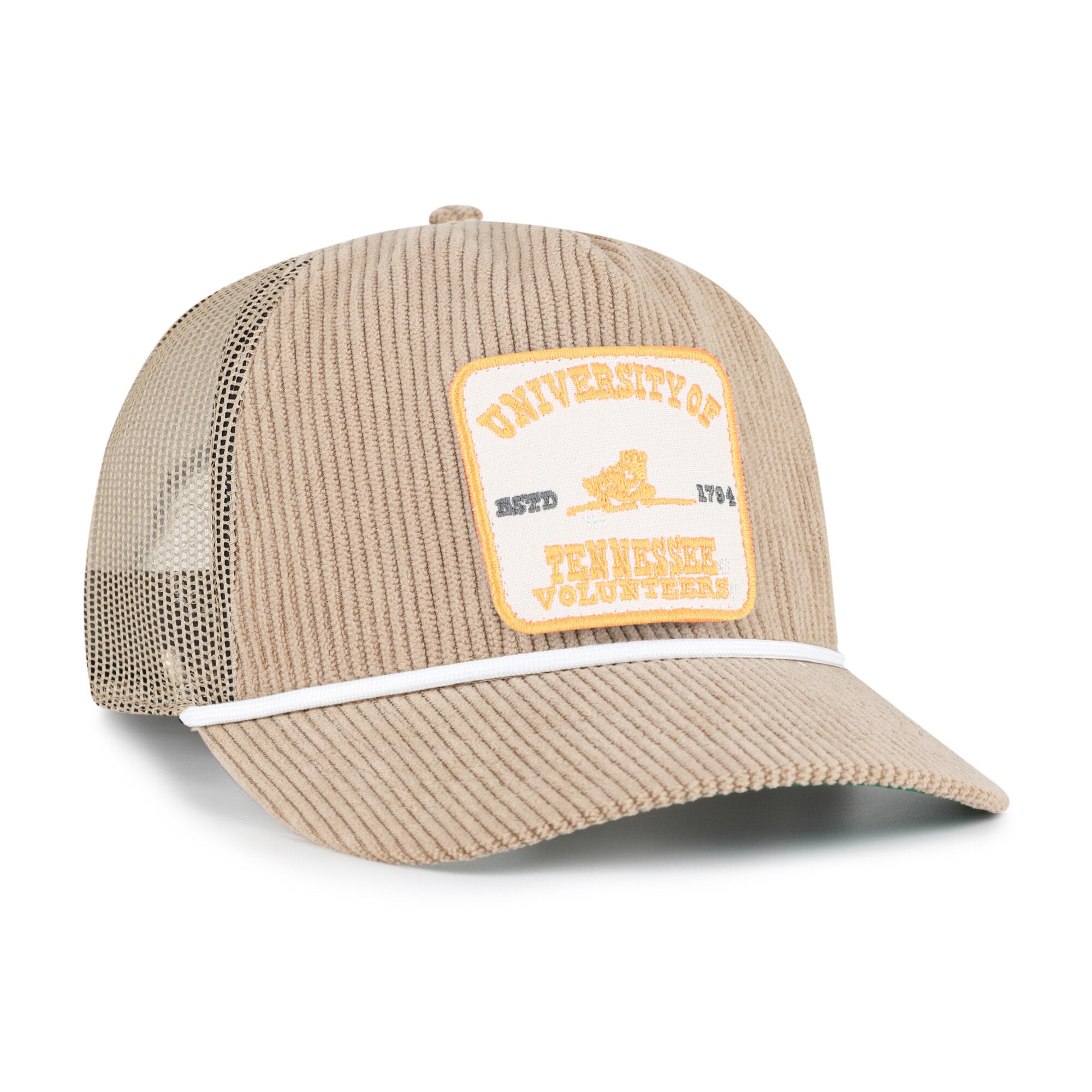 Chapeau unisexe '47 Khaki Tennessee Volunteers Cordlandia Hitch ajustable