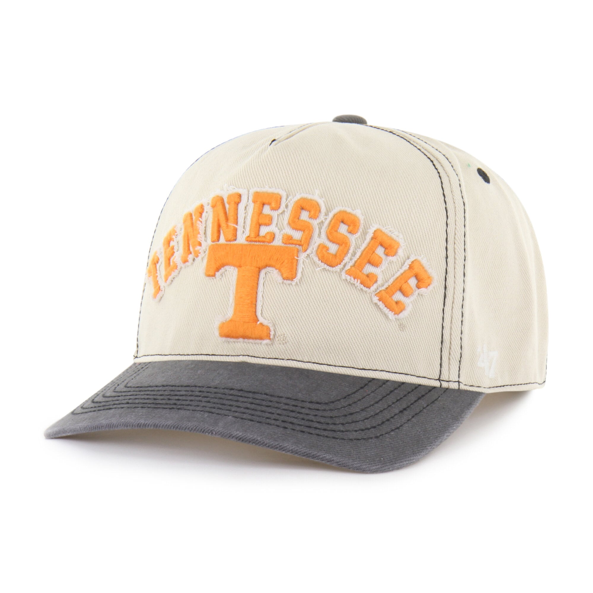 Unisex '47 Tan/Black Tennessee Volunteers Well-Worn Calderwood Hitch Adjustable Hat
