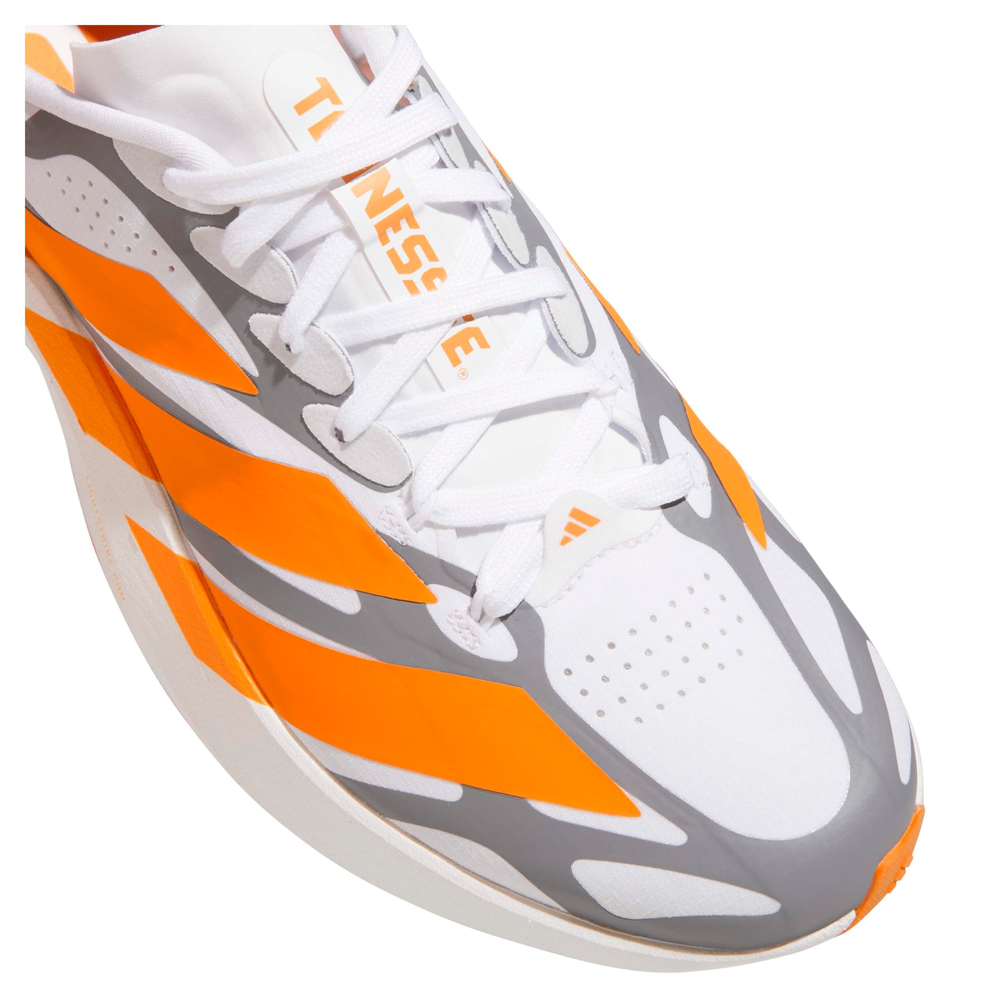 Unisex adidas White Tennessee Volunteers Adizero EVO SL EXO Sneakers