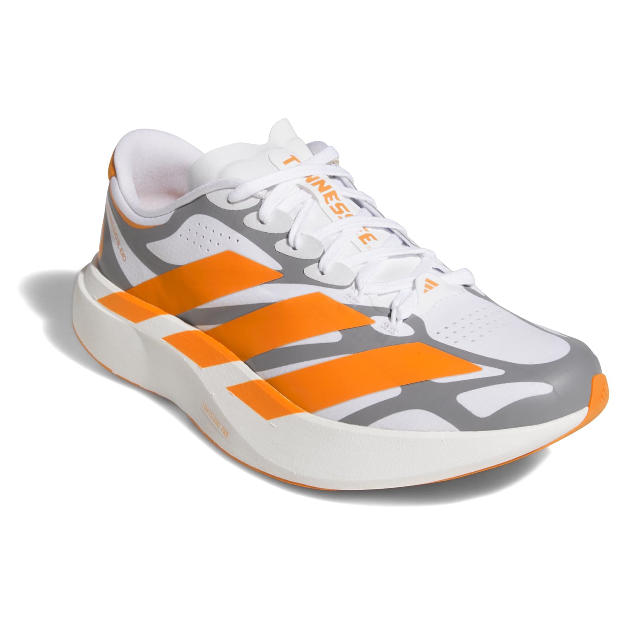Unisex adidas White Tennessee Volunteers Adizero EVO SL EXO Sneakers