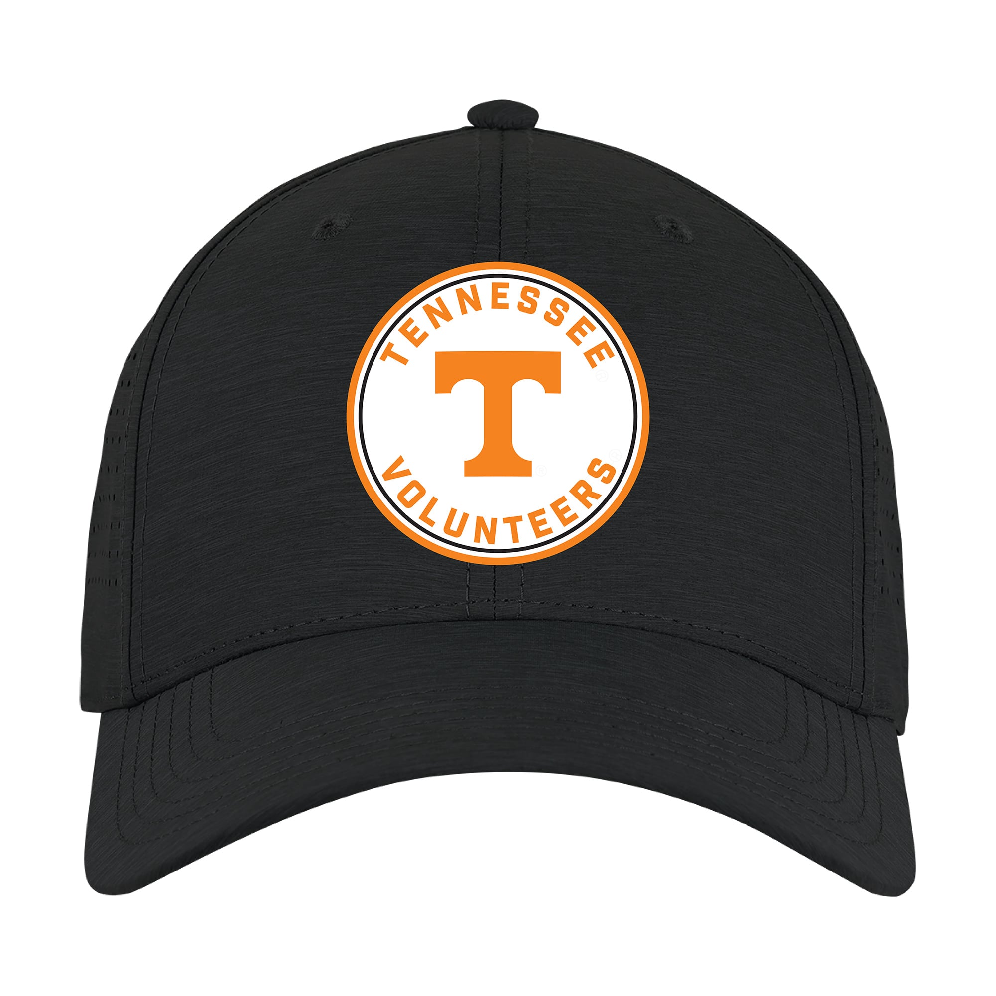 Casquette unisexe Ahead Black Tennessee Volunteers Brezo ajustable