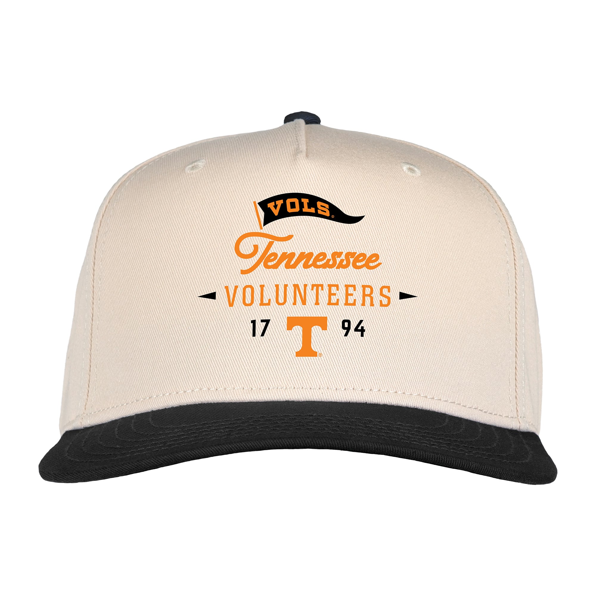 Casquette unisexe crème Ahead Tennessee Volunteers 1995, ajustable