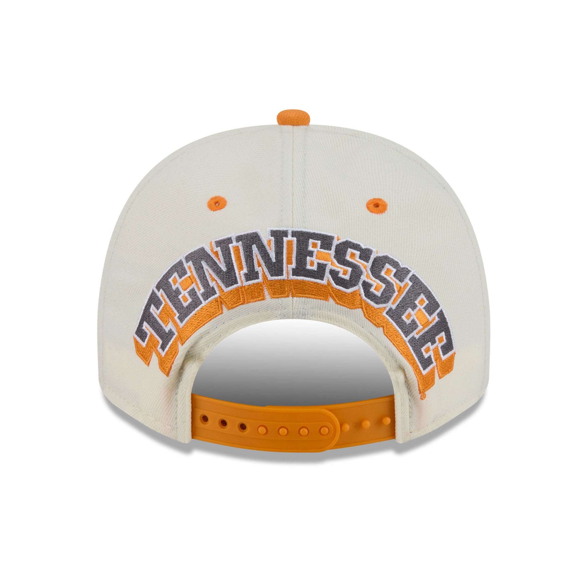 Casquette unisexe New Era blanche/orange Tennessee Volunteers A-Frame 9FIFTY Snapback