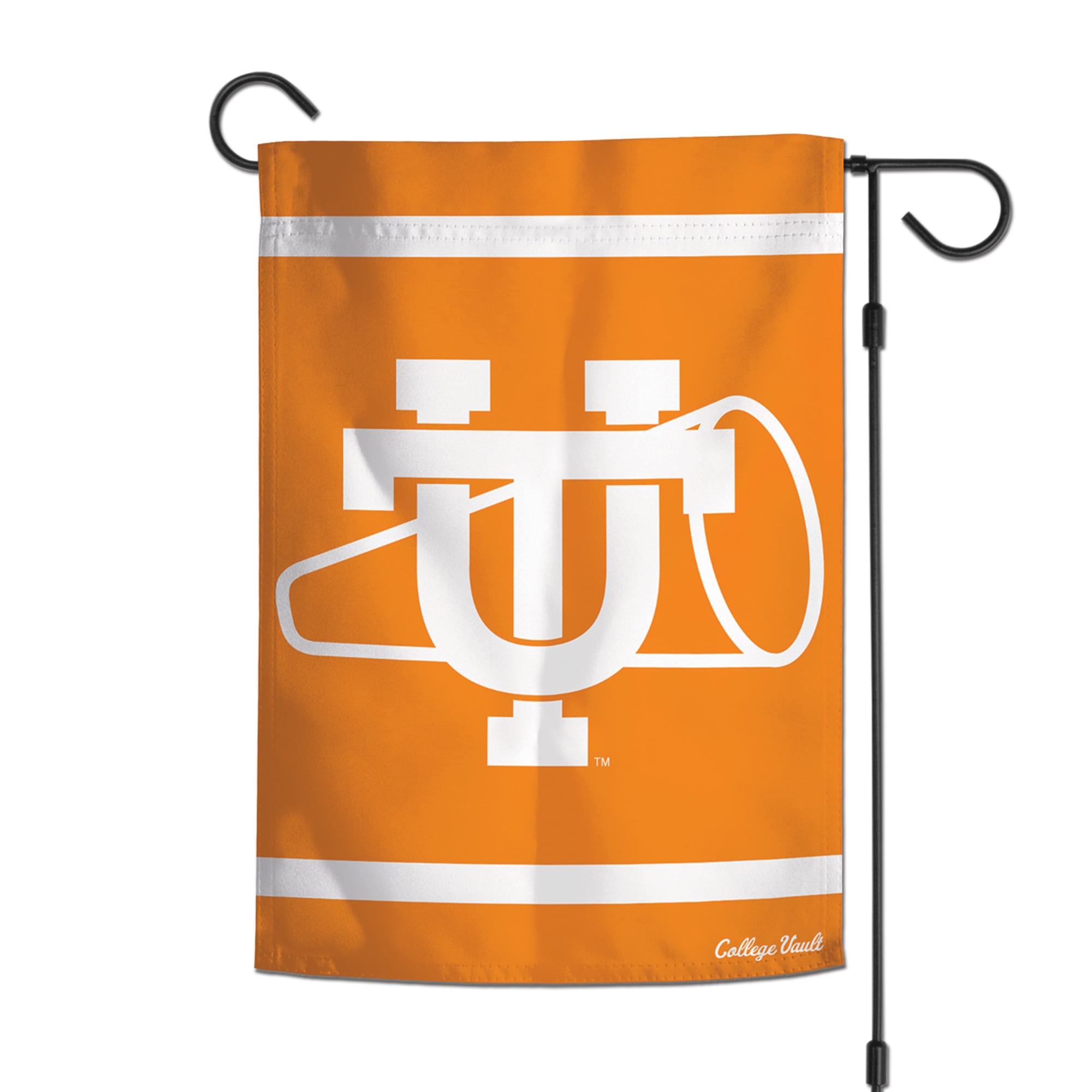 Drapeau de jardin double face WinCraft Tennessee Volunteers 12'' x 18'' College Vault