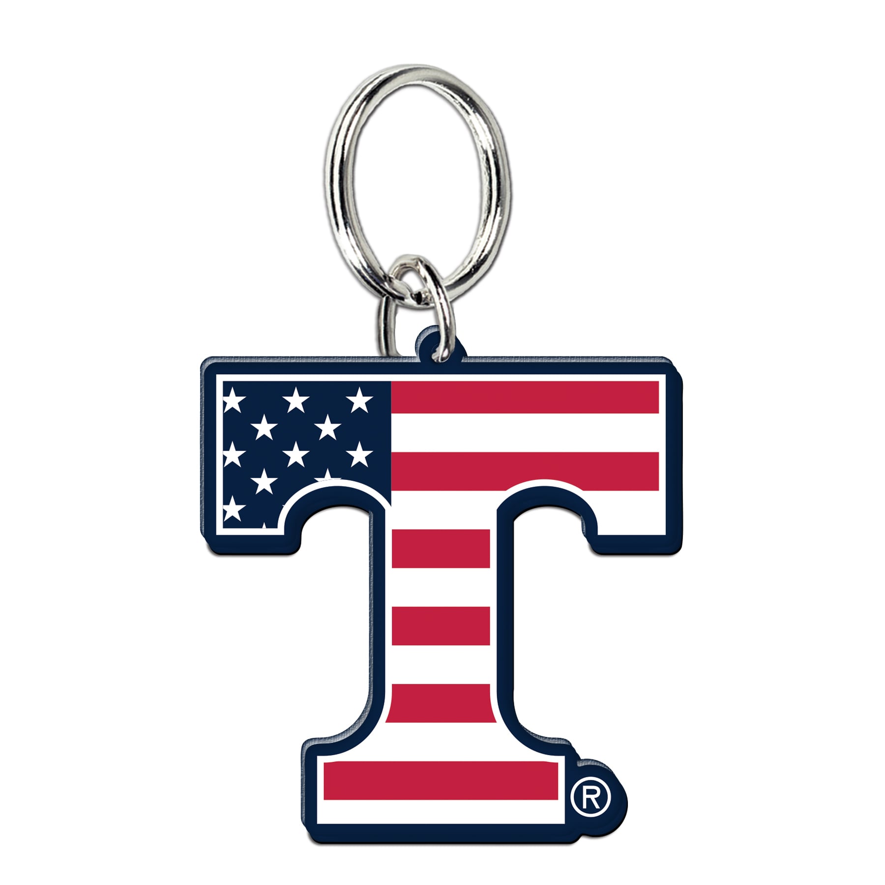 Porte-clés en acrylique WinCraft Tennessee Volunteers Stars & Stripes