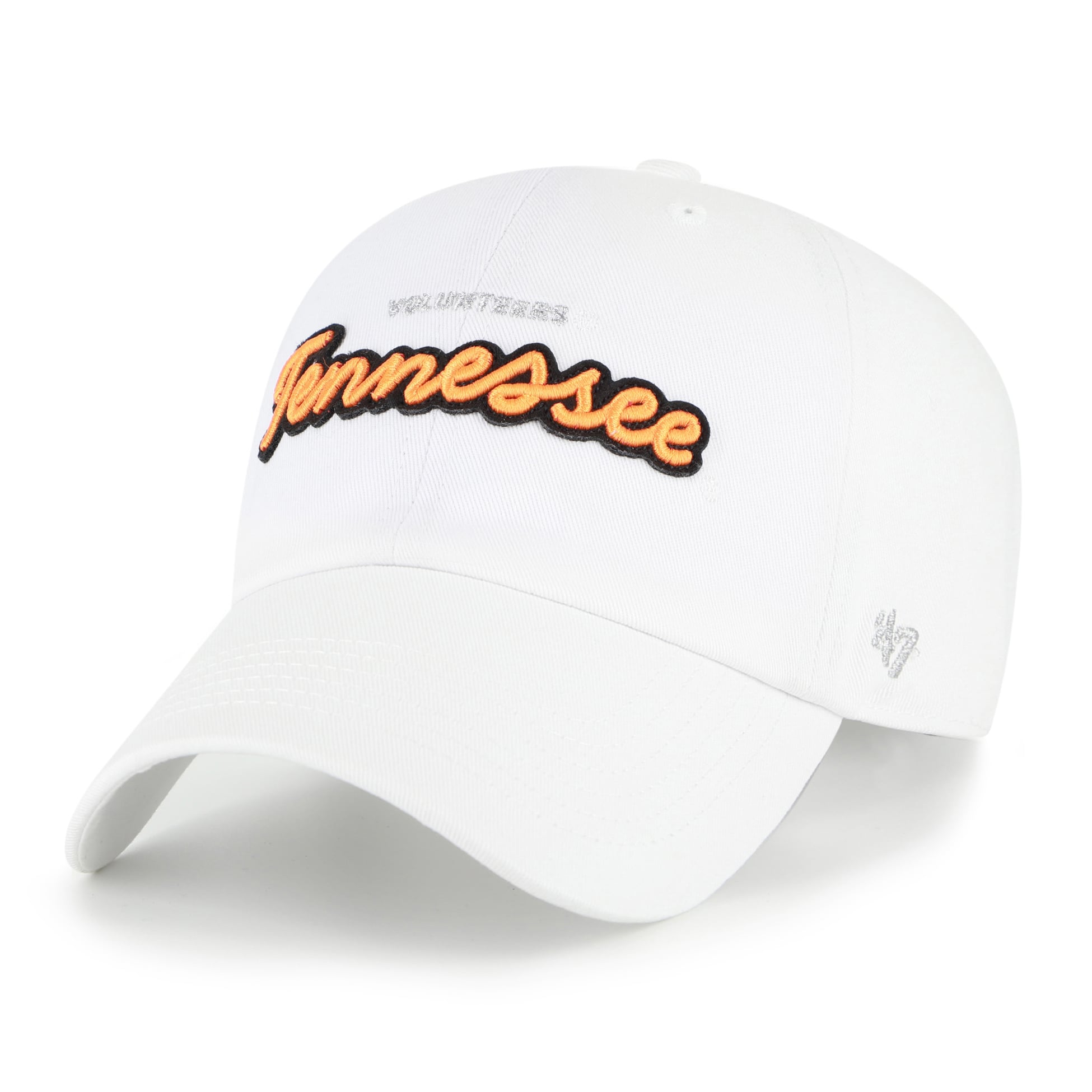 Women's '47 White Tennessee Volunteers Trendy Script Clean Up Adjustable Hat