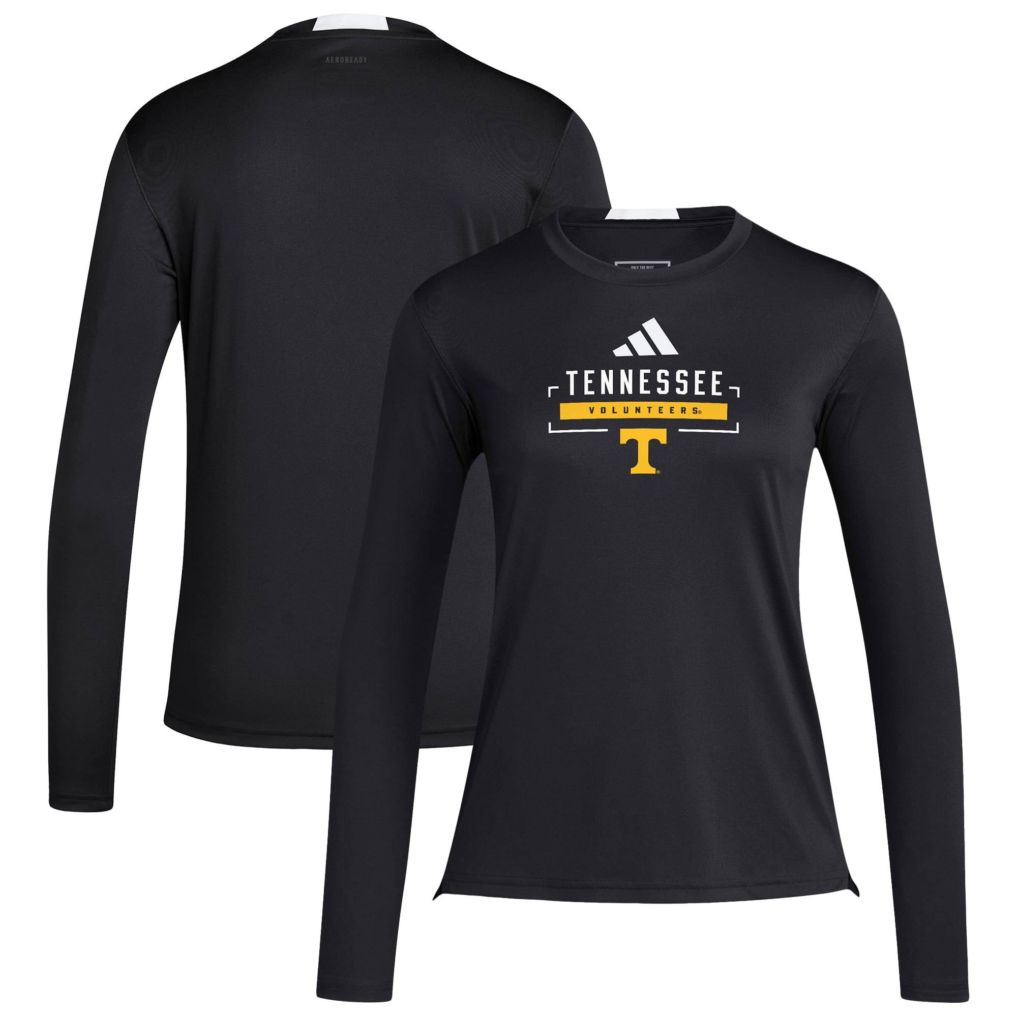 Women's adidas Black Tennessee Volunteers D4T Long Sleeve T-Shirt