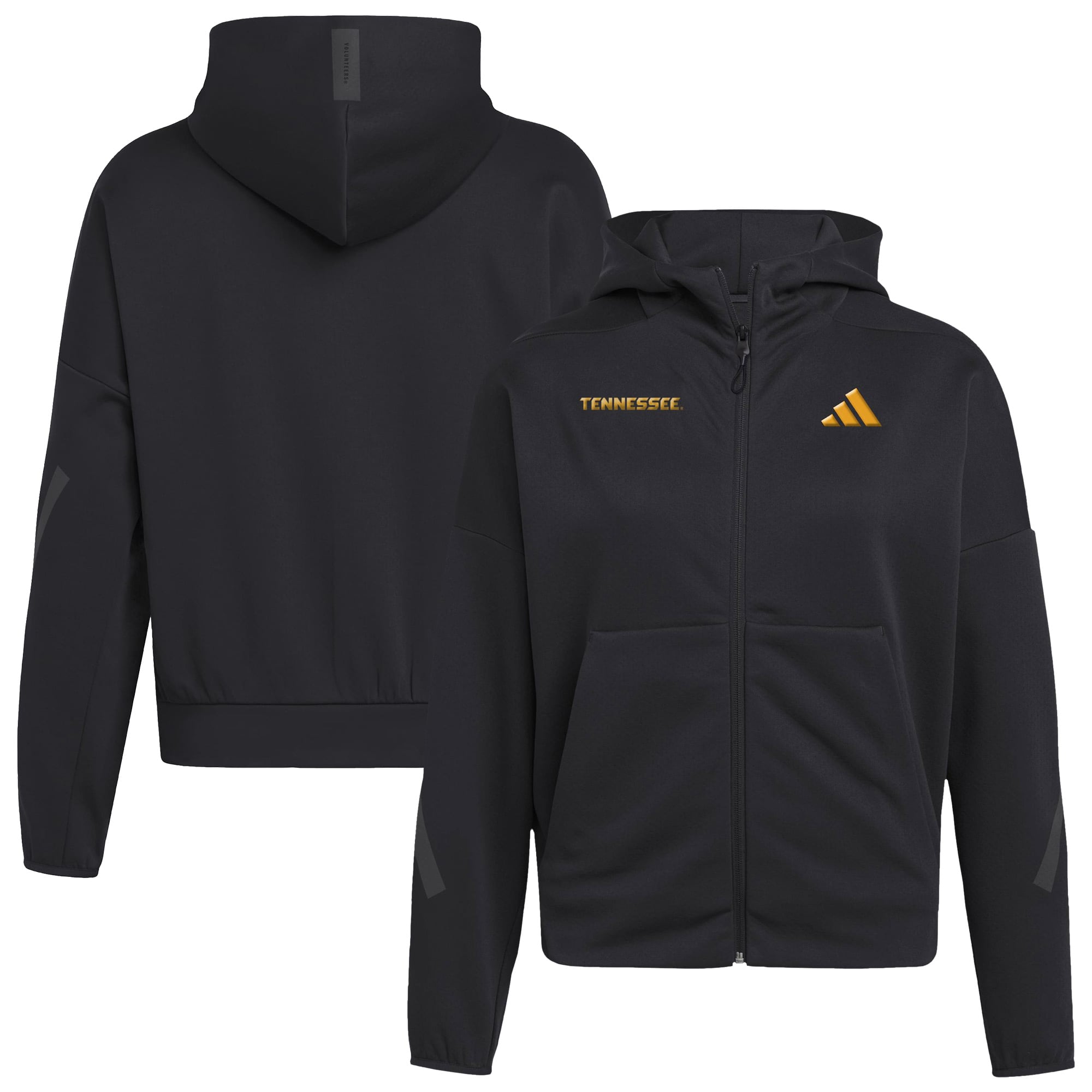 Women's adidas Black Tennessee Volunteers Z.N.E. Full-Zip Jacket