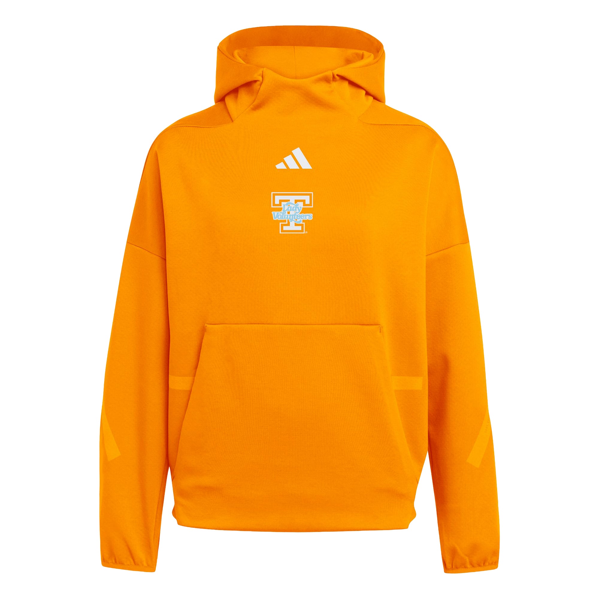 Sweat à capuche adidas Tennessee Volunteers Z.N.E. pour femmes, couleur orange Tennessee.