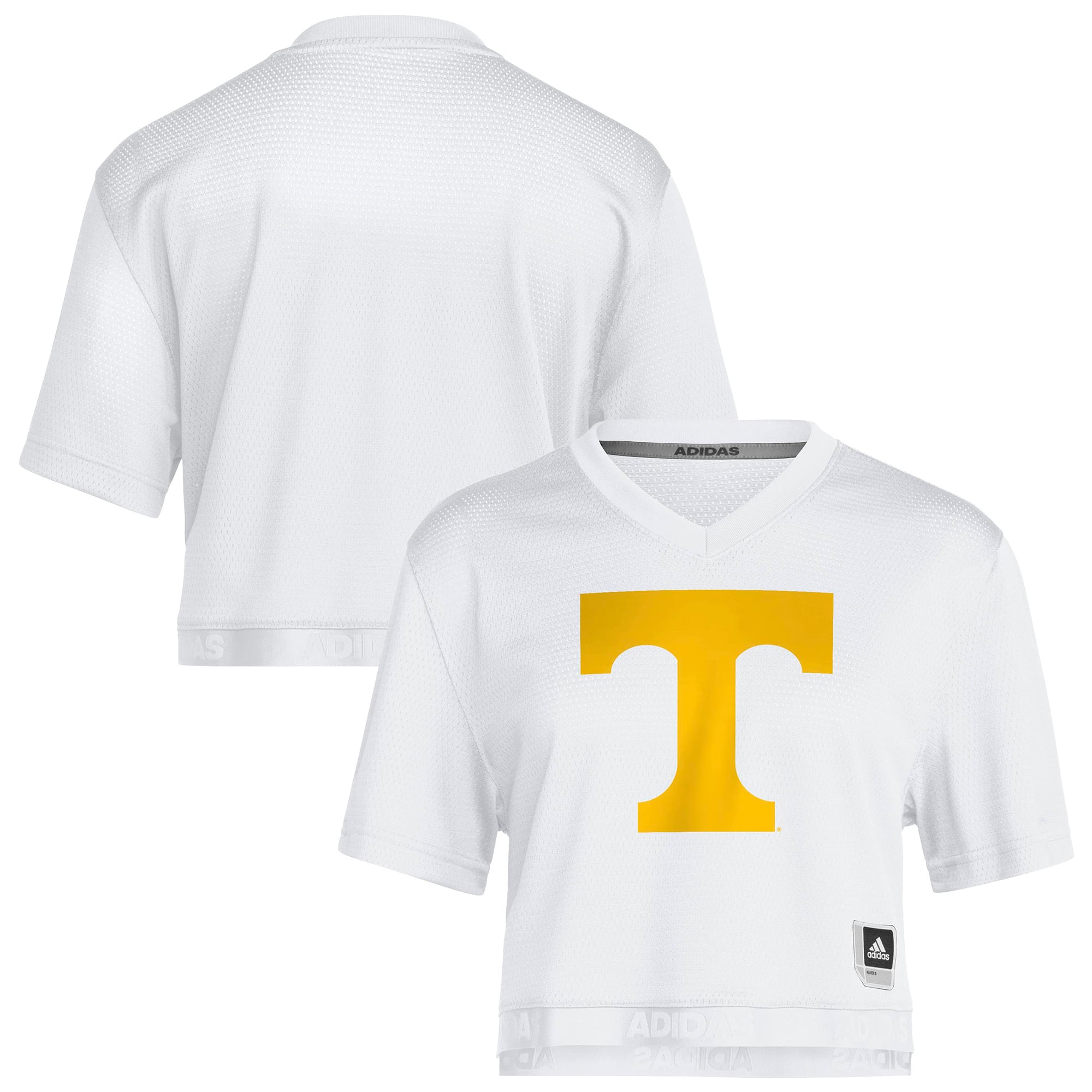 Maillot court adidas Tennessee Volunteers blanc pour femme