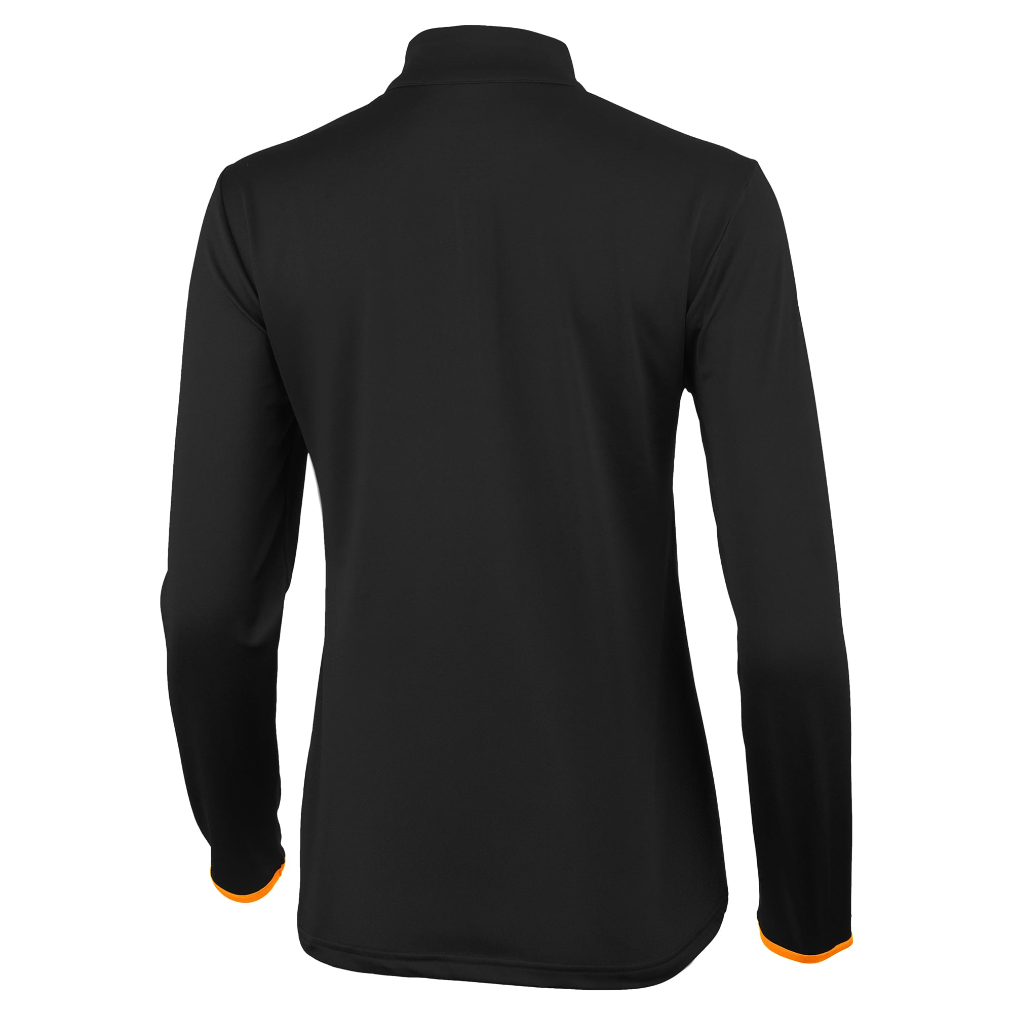 Pull à col zippé Antigua noir/orange Tennessee Volunteers pour femme