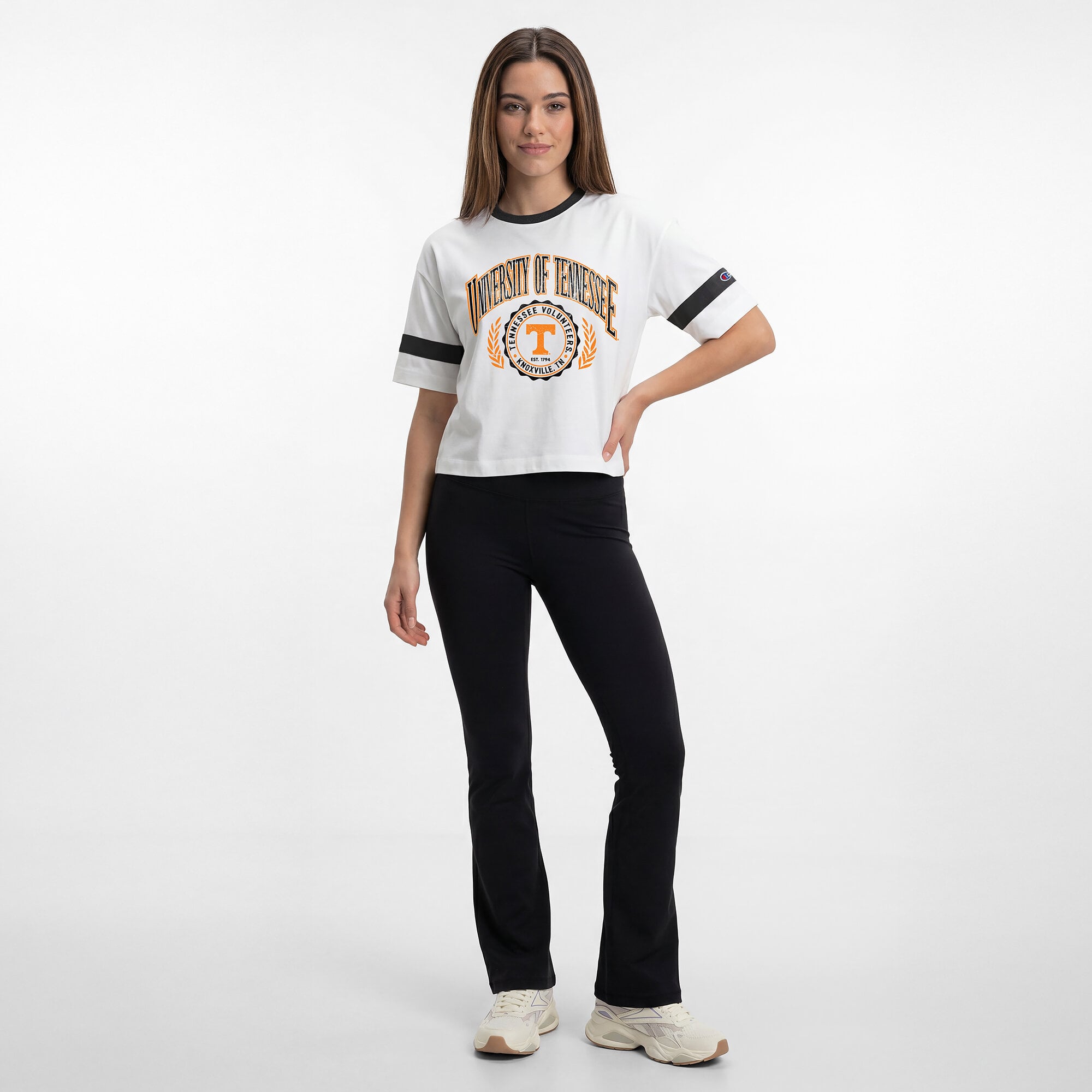 Women's Champion White Tennessee Volunteers Retro Oversized T-Shirt
