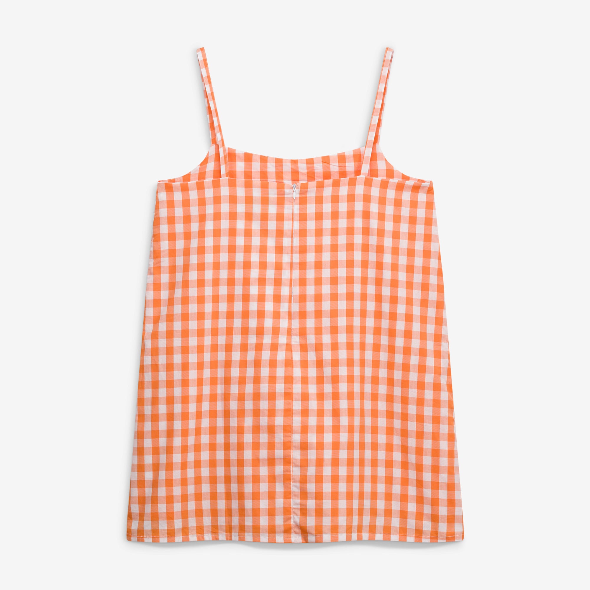 Women's Gameday Social Tennessee Orange Volunteers Gingham Skort Dress