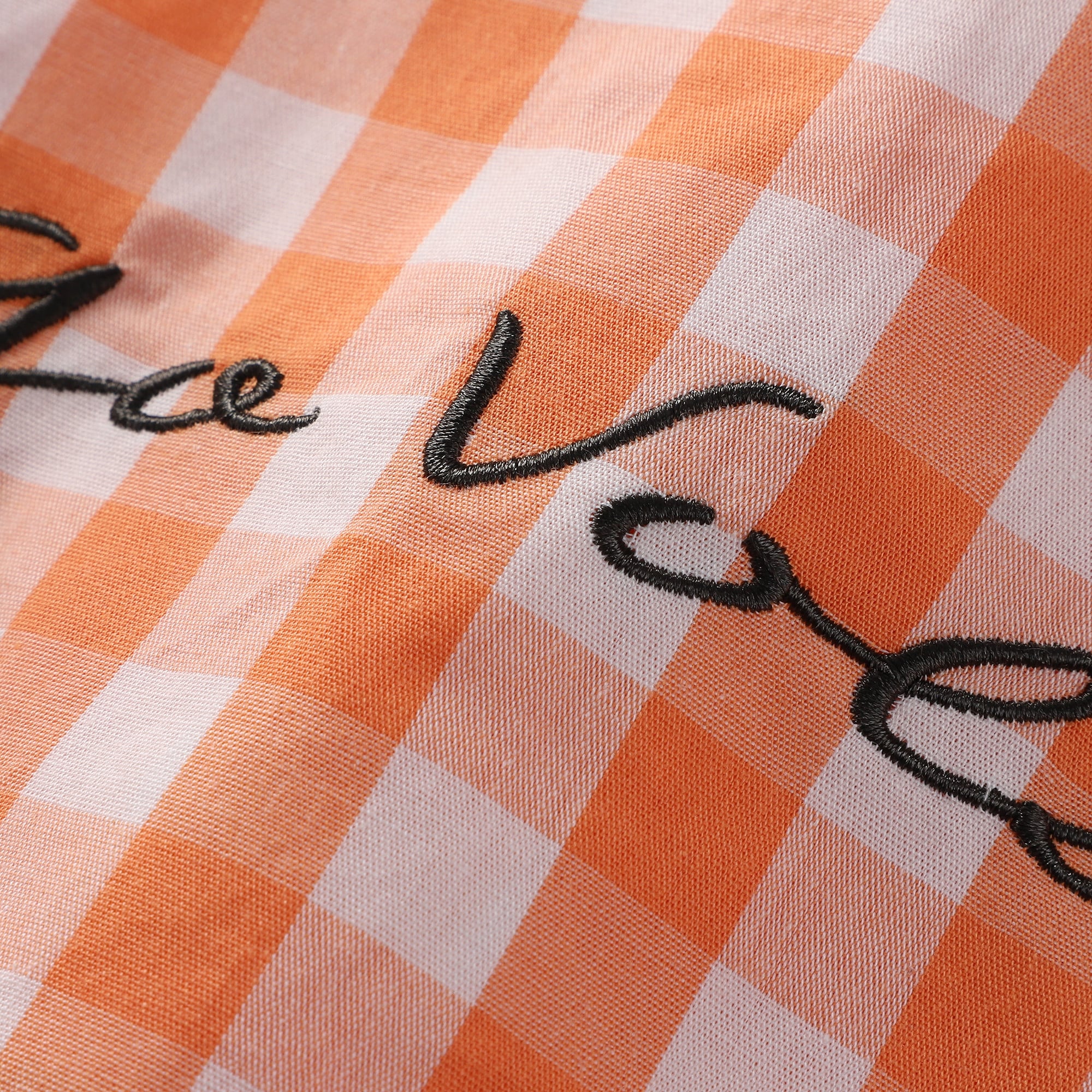 Women's Gameday Social Tennessee Orange Volunteers Gingham Skort Dress