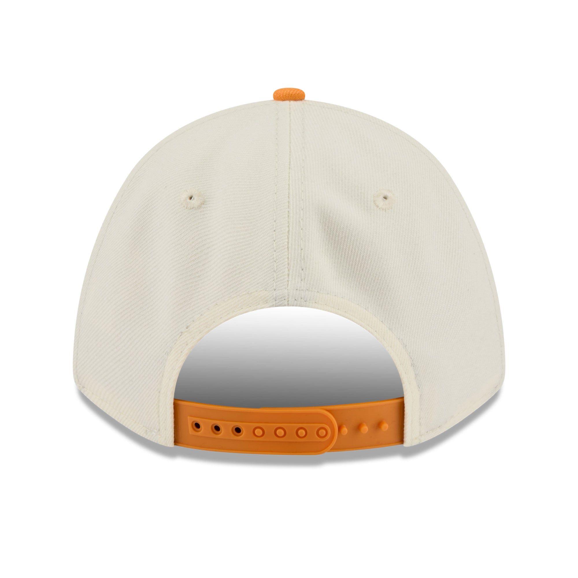 Casquette ajustable New Era 9FORTY A-Frame blanche et orange Tennessee Volunteers pour femme