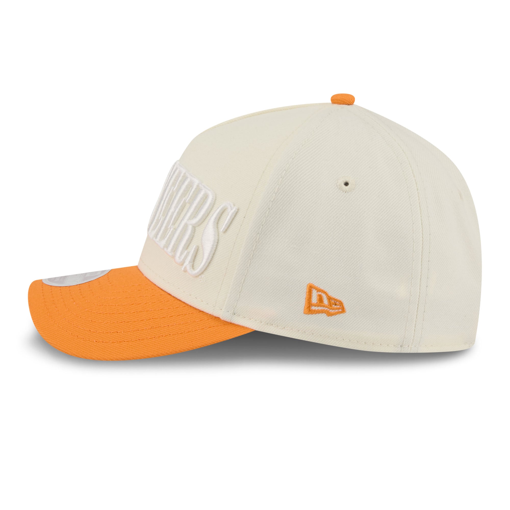 Casquette ajustable New Era 9FORTY A-Frame blanche et orange Tennessee Volunteers pour femme
