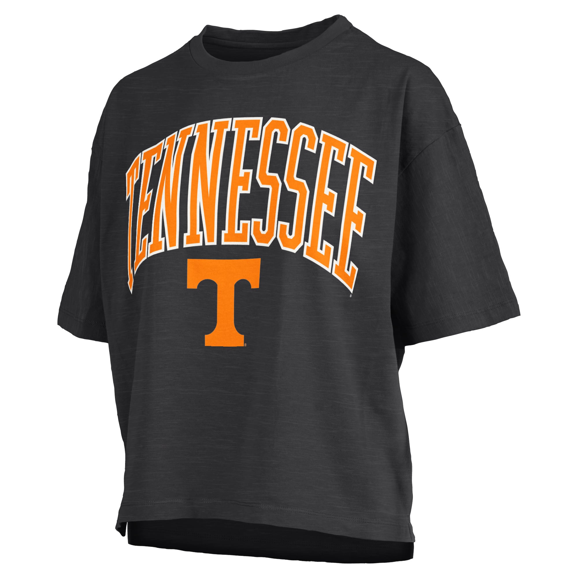 Women's Pressbox Tennessee Volunteers Oversized Nelson Arch Over Logo Slub T-Shirt