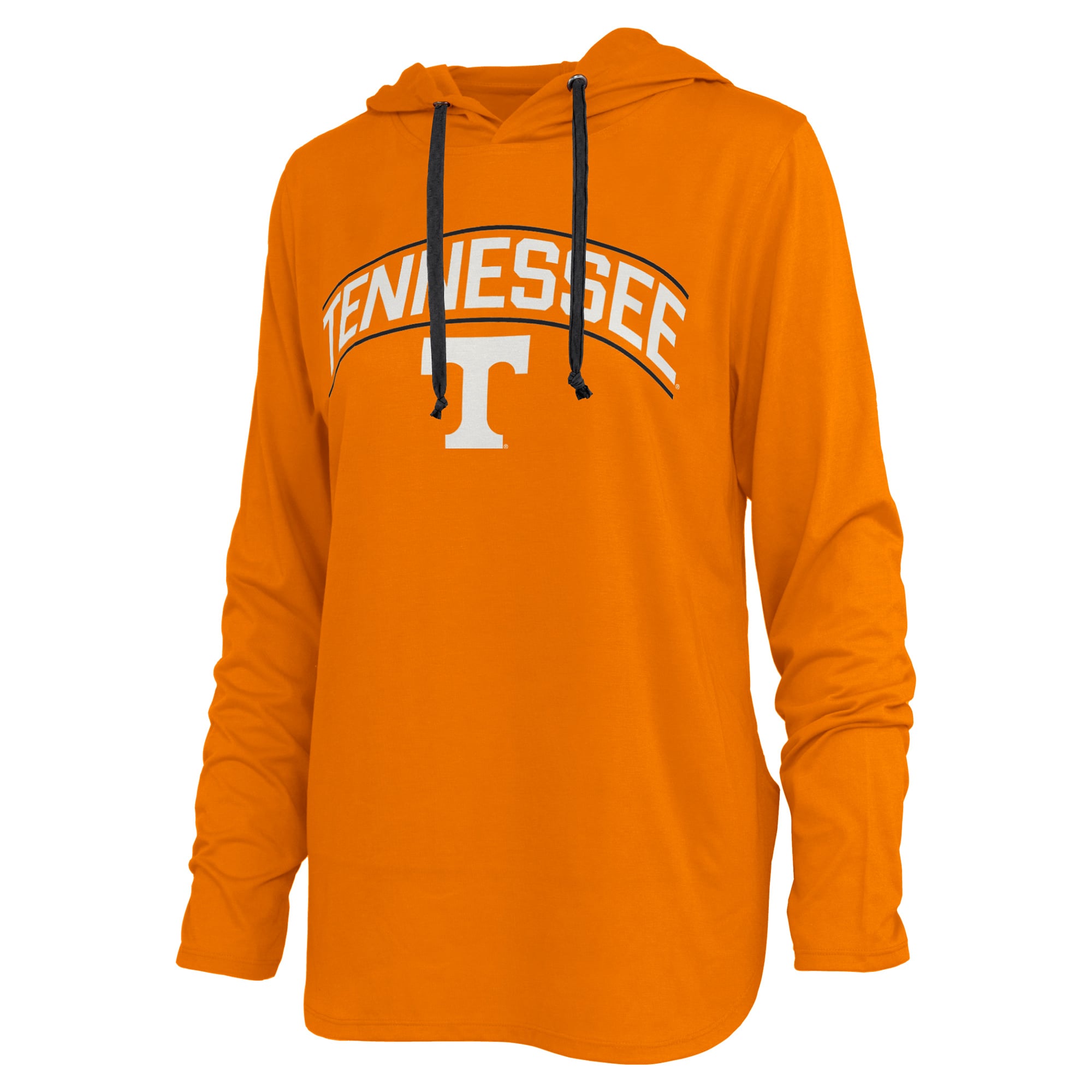T-shirt à capuche manches longues Allie des Tennessee Volunteers, couleur orange, pour femmes, Pressbox Tennessee.