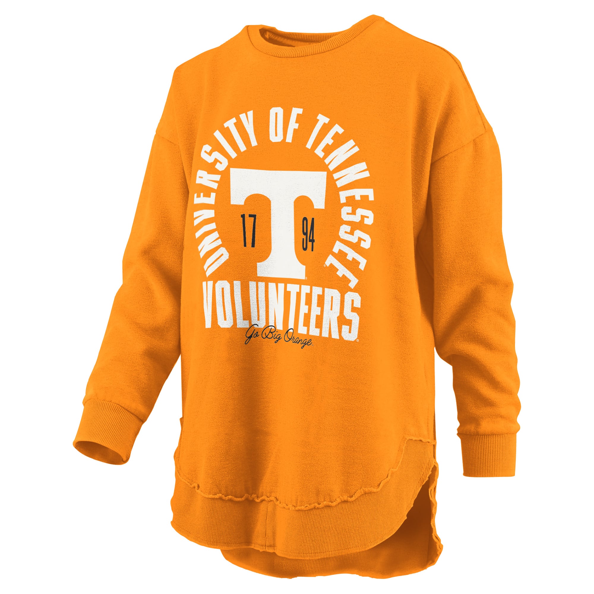 Sweat-shirt à col rond Pressbox Tennessee Orange Volunteers Blitz pour femmes