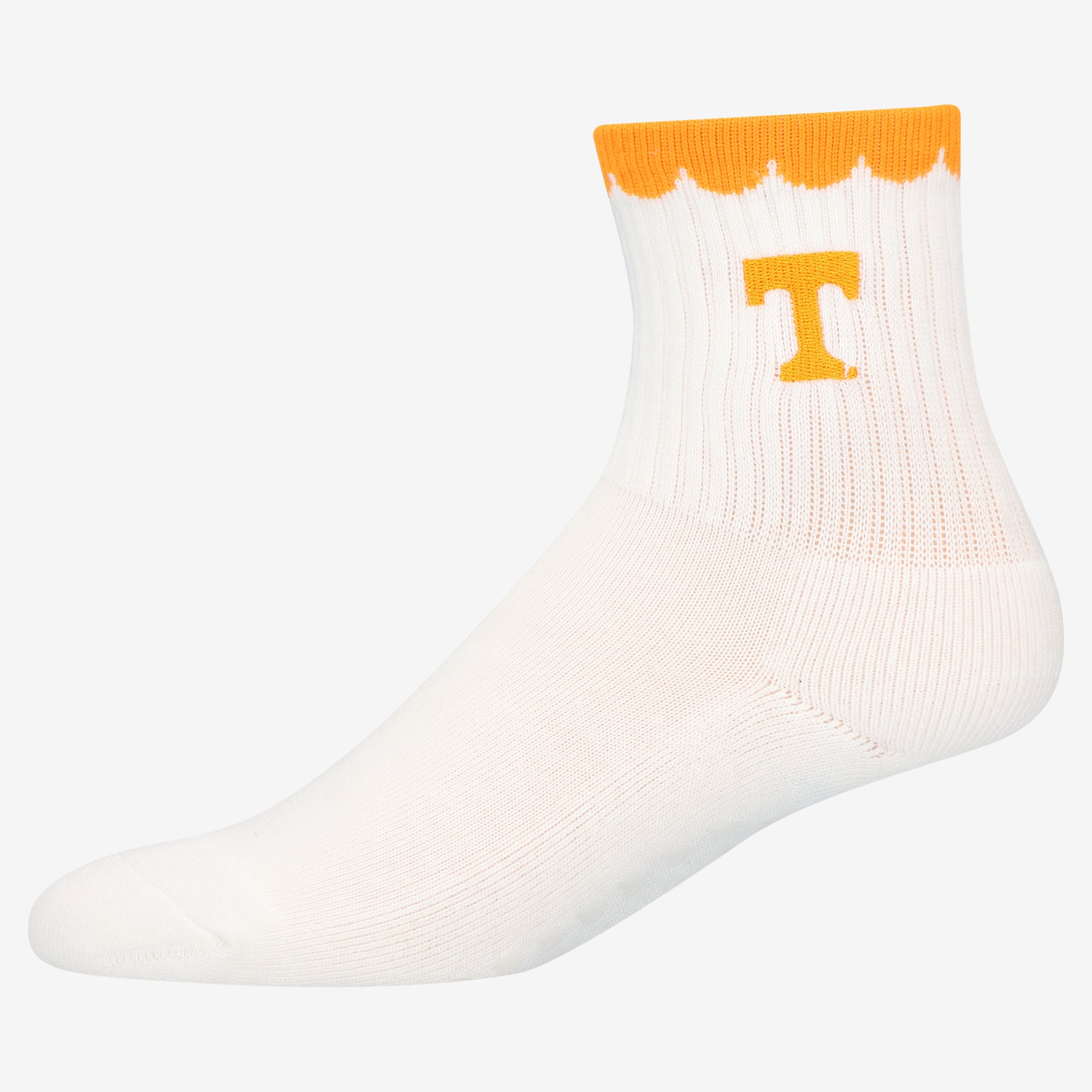 Women's PRO Compression  Tennessee Volunteers White Heartshape Grippers Yoga-Pilates Quarter Socks