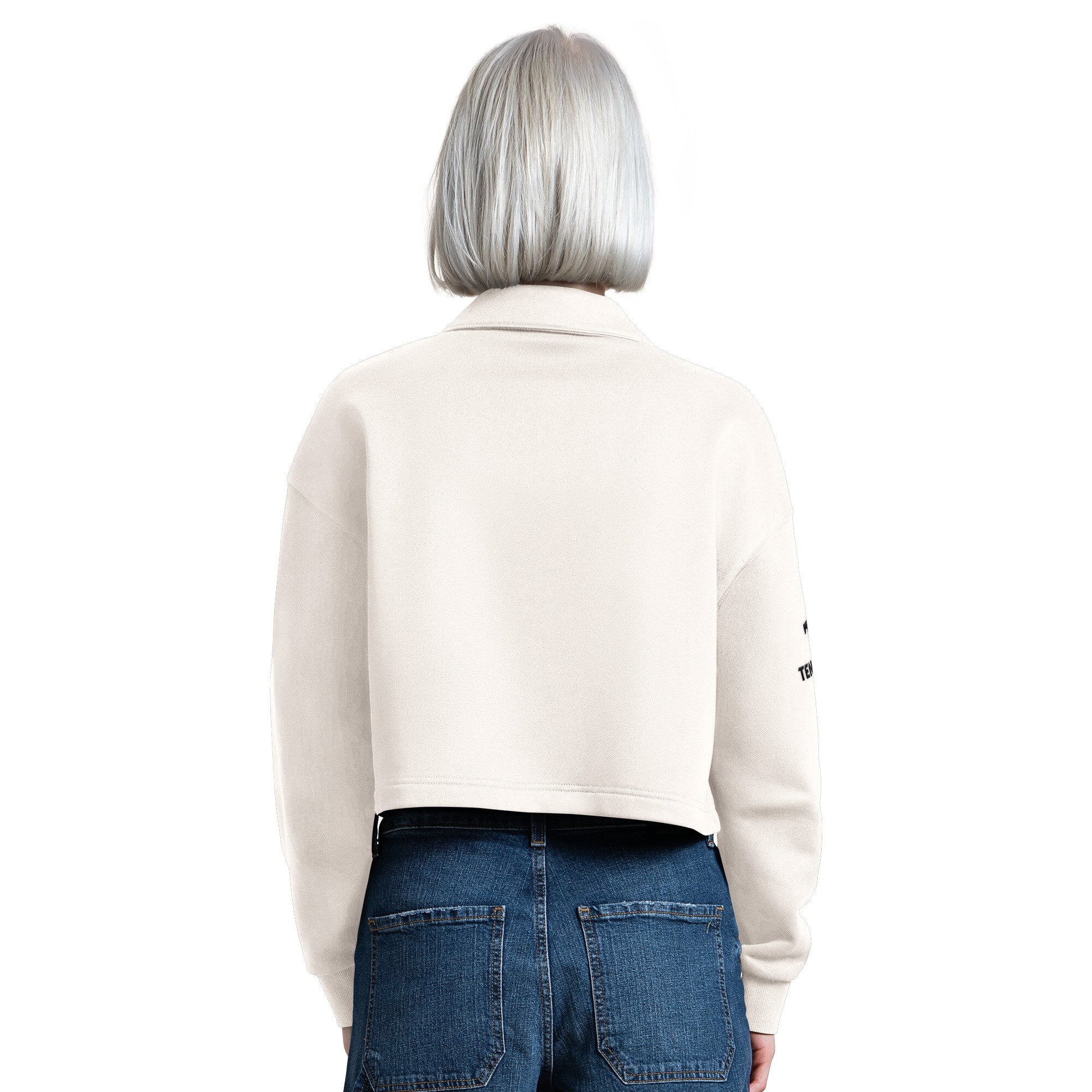 Crème de démarrage pour femmes Tennessee Volunteers Anchor Chemise courte à boutons-pression