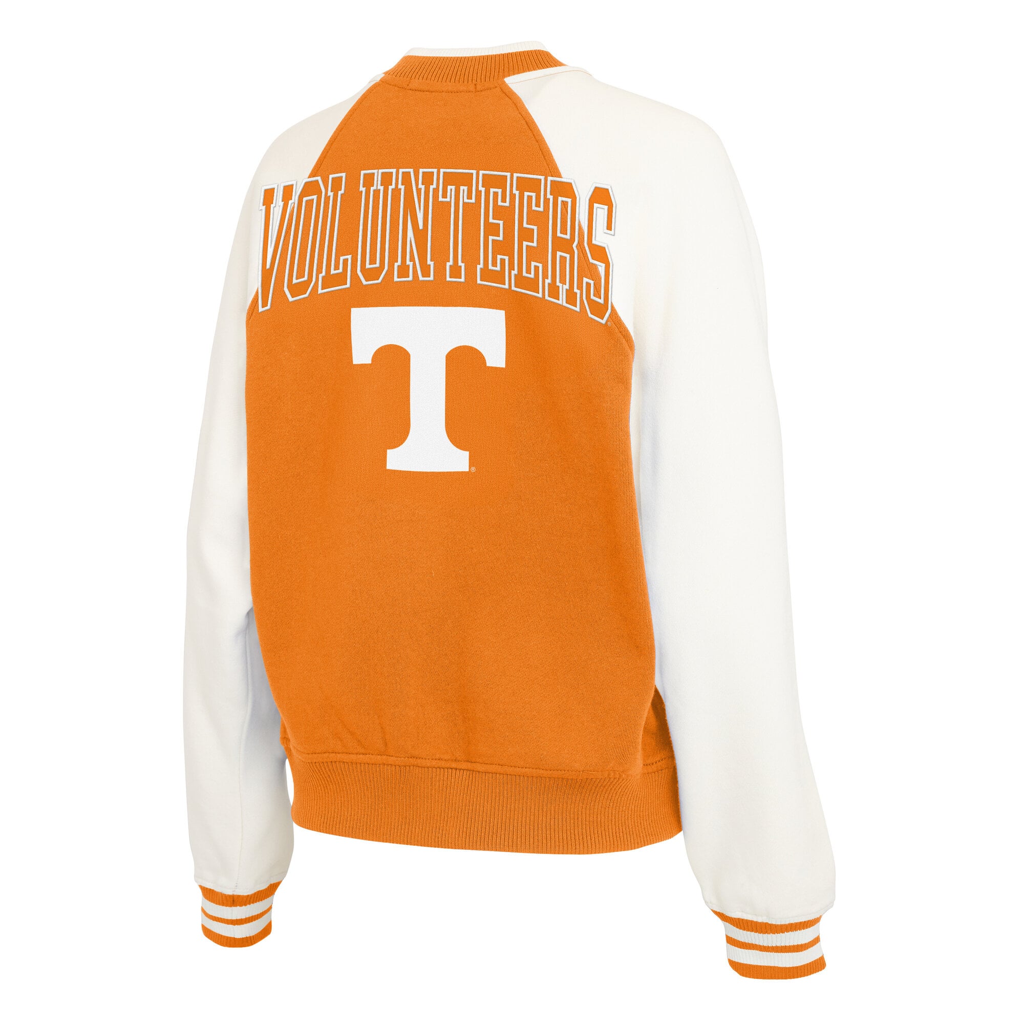 Veste raglan zippée intégrale WEAR by Erin Andrews Tennessee Orange Volunteers pour femmes