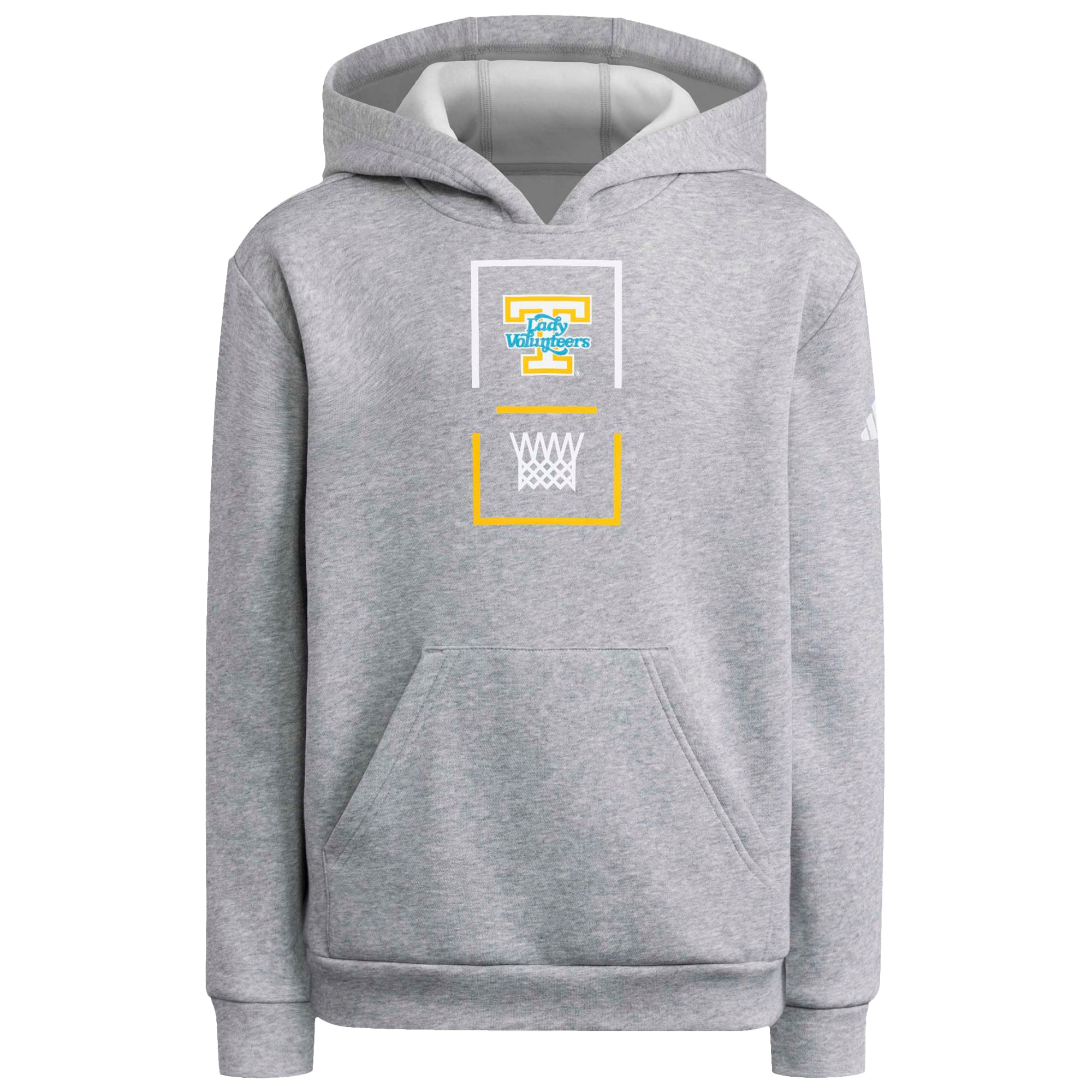 Sweat à capuche gris adidas Tennessee Volunteers pour jeunes