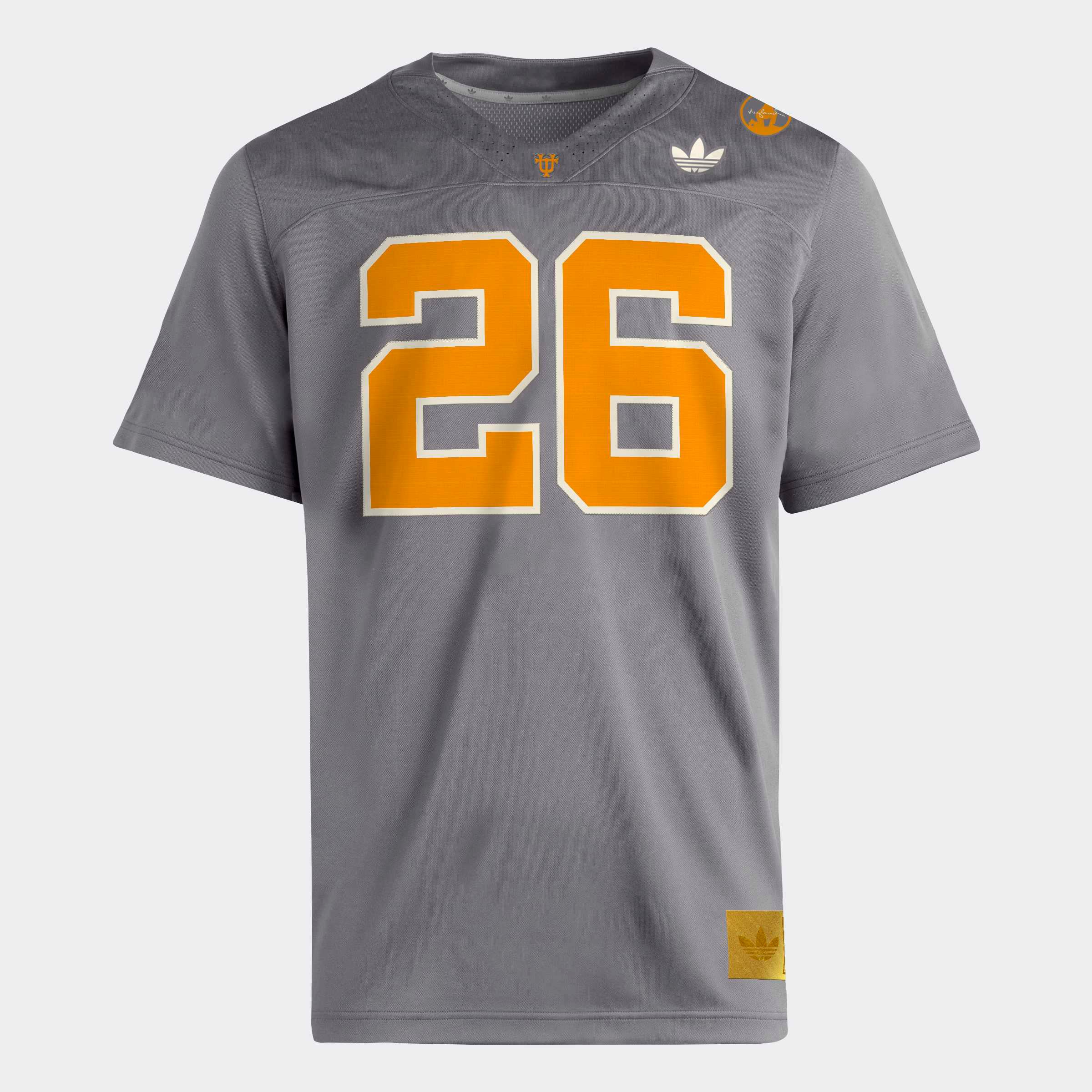 Youth adidas #26 Smokey Grey Tennessee Volunteers Neyland Legacy Strategy Jersey