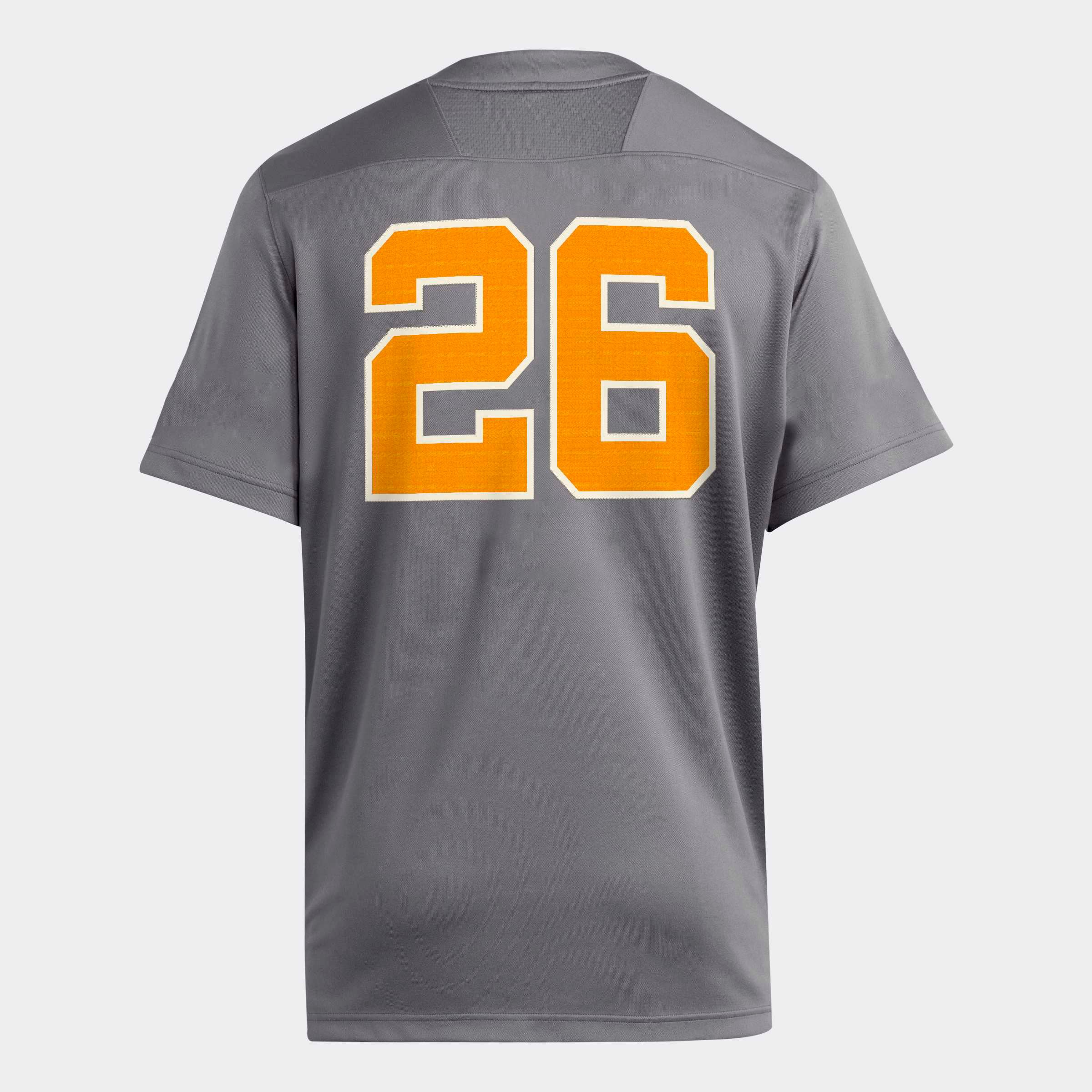 Youth adidas #26 Smokey Grey Tennessee Volunteers Neyland Legacy Strategy Jersey