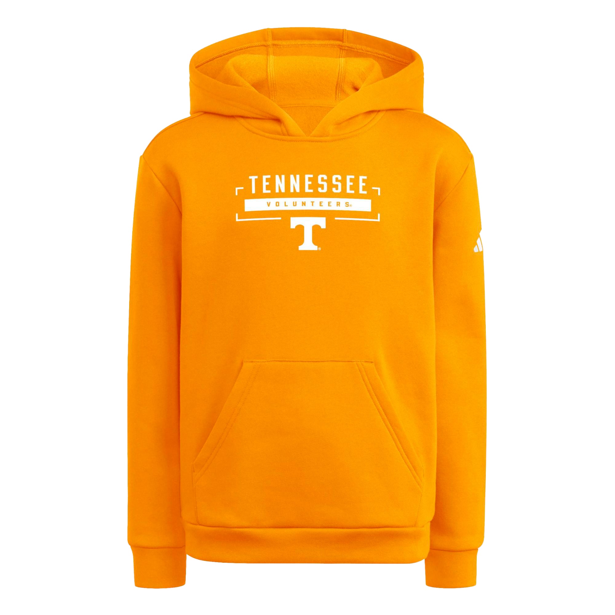 Youth adidas Tennessee Orange Volunteers Wordmark Hoodie
